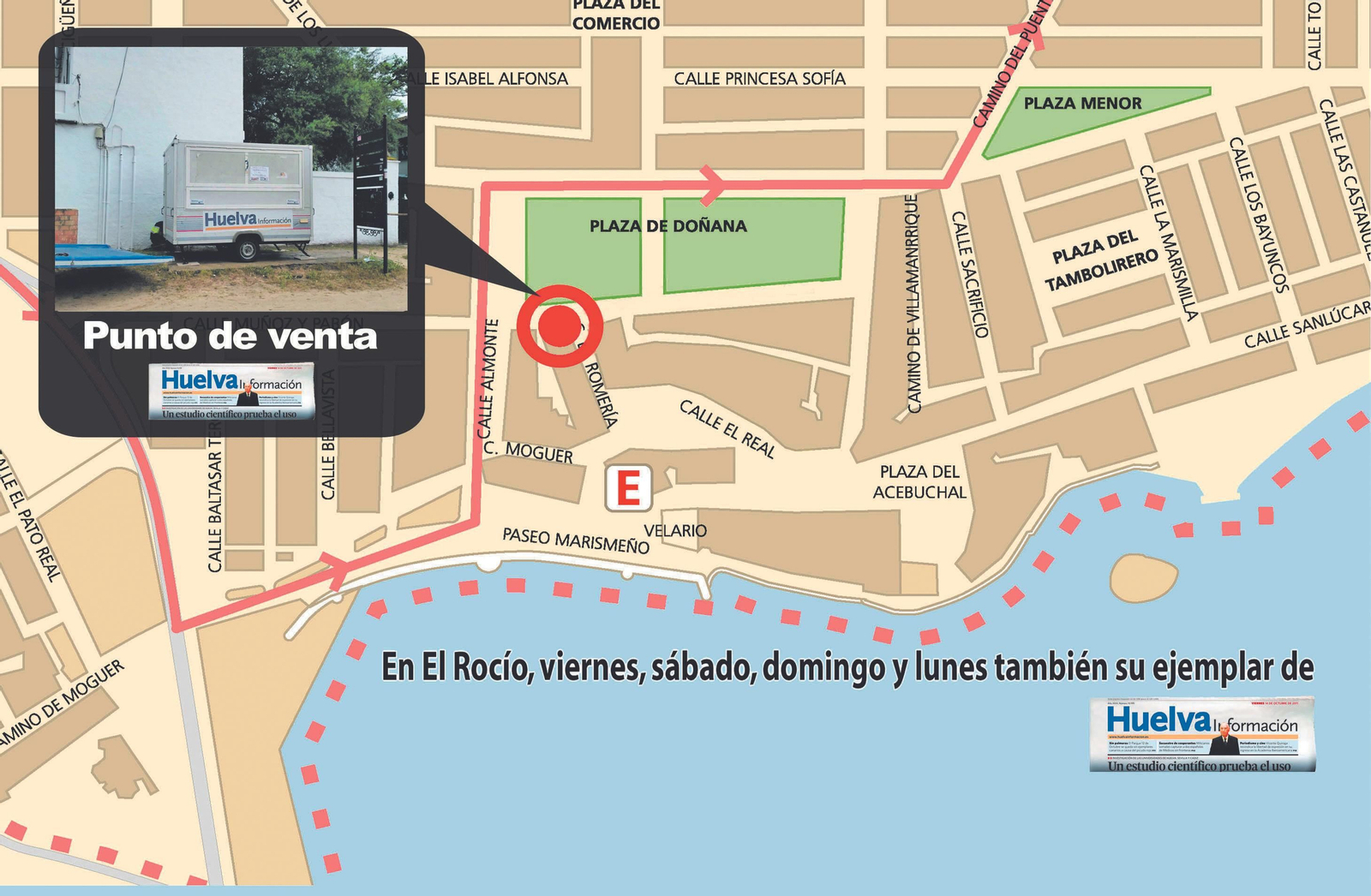 El periódico se podrá adquirir en la Plaza Doñana. El periódico se podrá adquirir en la Plaza Doñana.