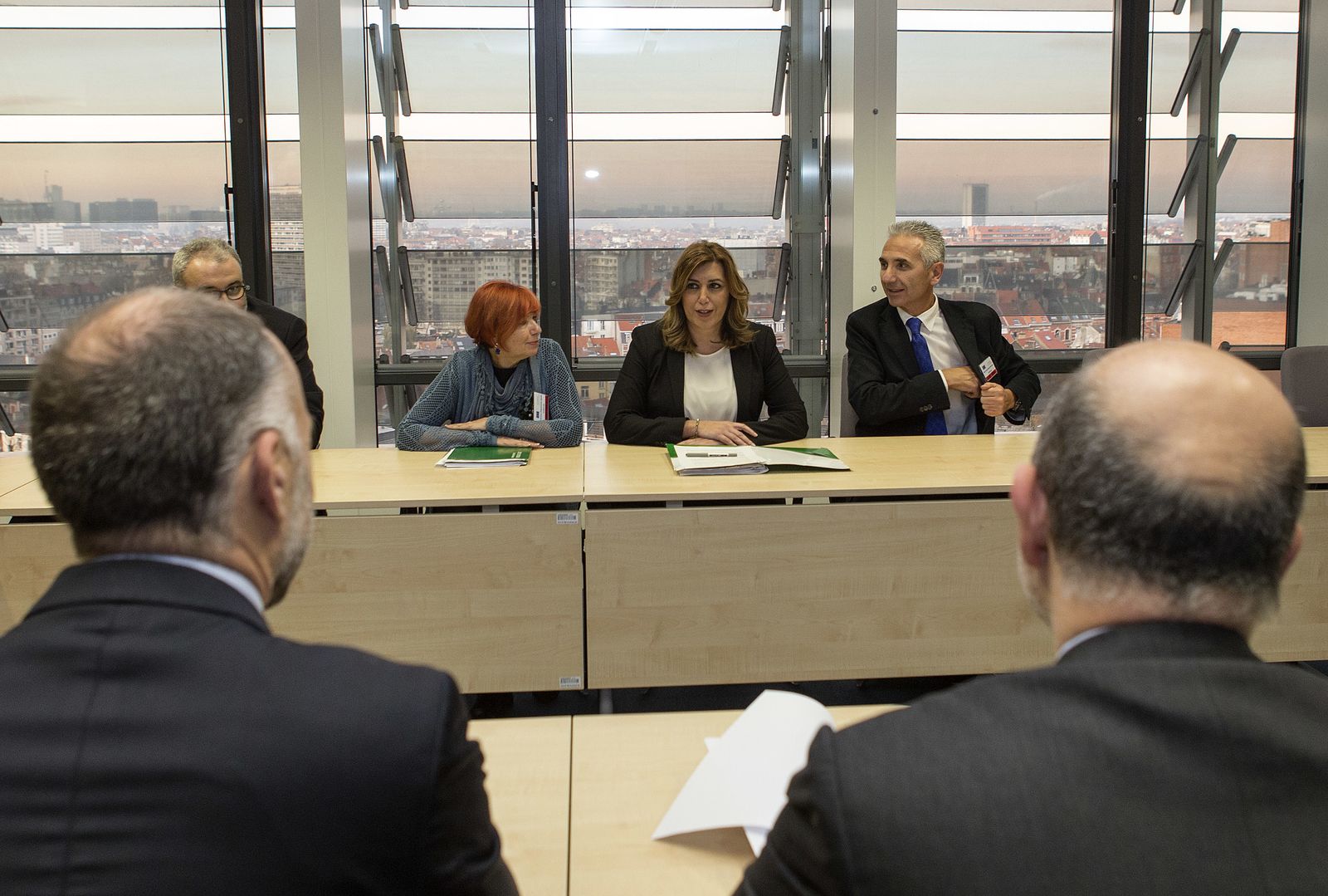 Susana Díaz en Bruselas