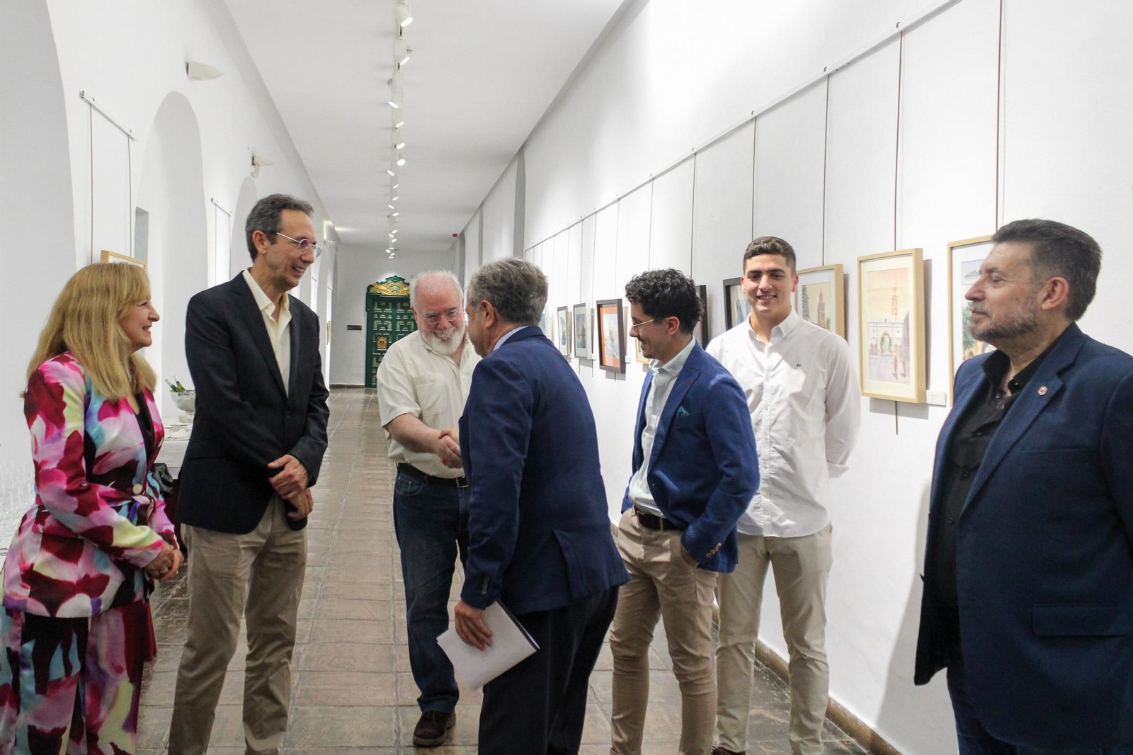 Paco Cuadrado expone sus acuarelas en la Diputación de Córdoba Paco Cuadrado expone sus acuarelas en la Diputación de Córdoba