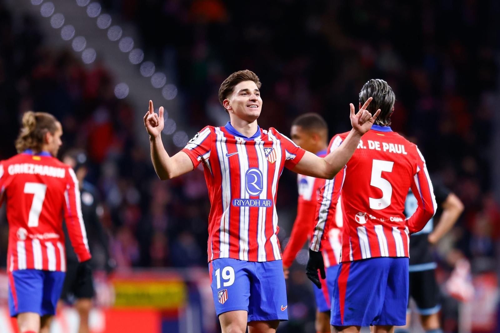 Las fotos del Atlético de Madrid - Slovan de Bratislava