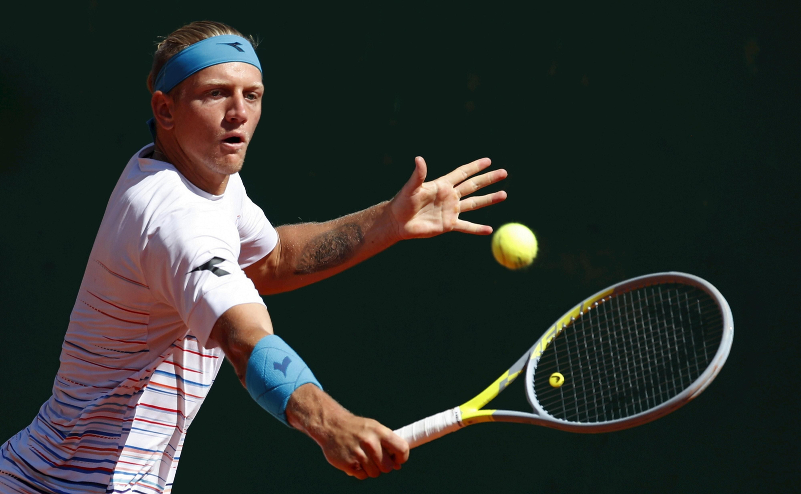 Las fotos del Davidovich-Tsitsipas