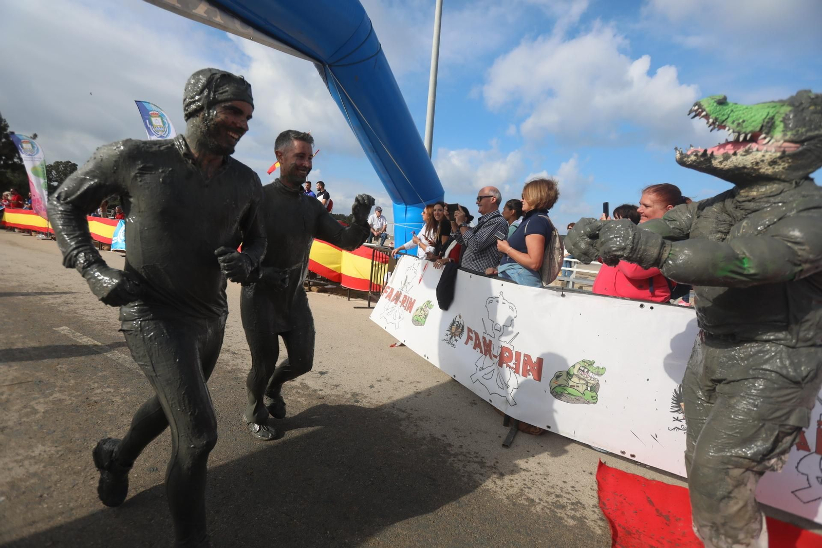 La meta, reto superado.