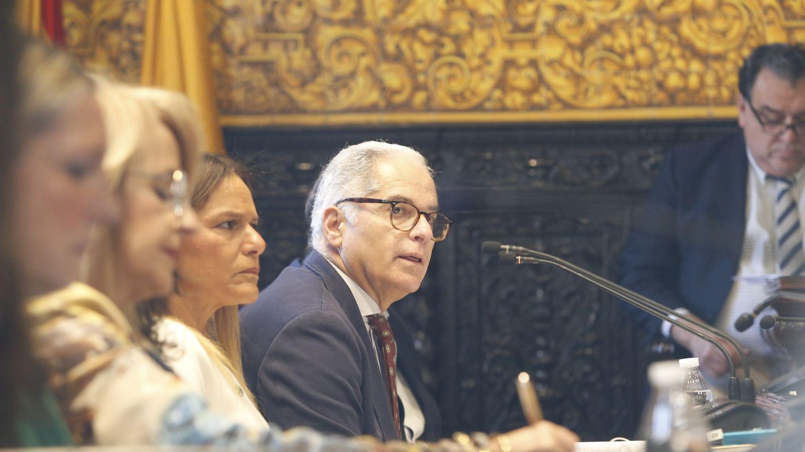 El portavoz del PP, Jacinto Muñoz.