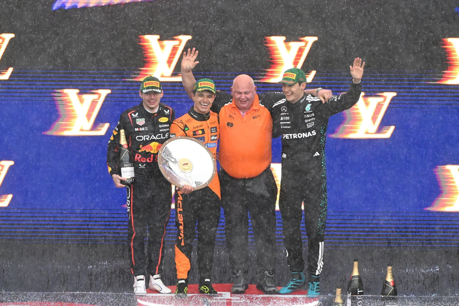 Los fotos del arranque de la Fórmula 1 en Melbourne