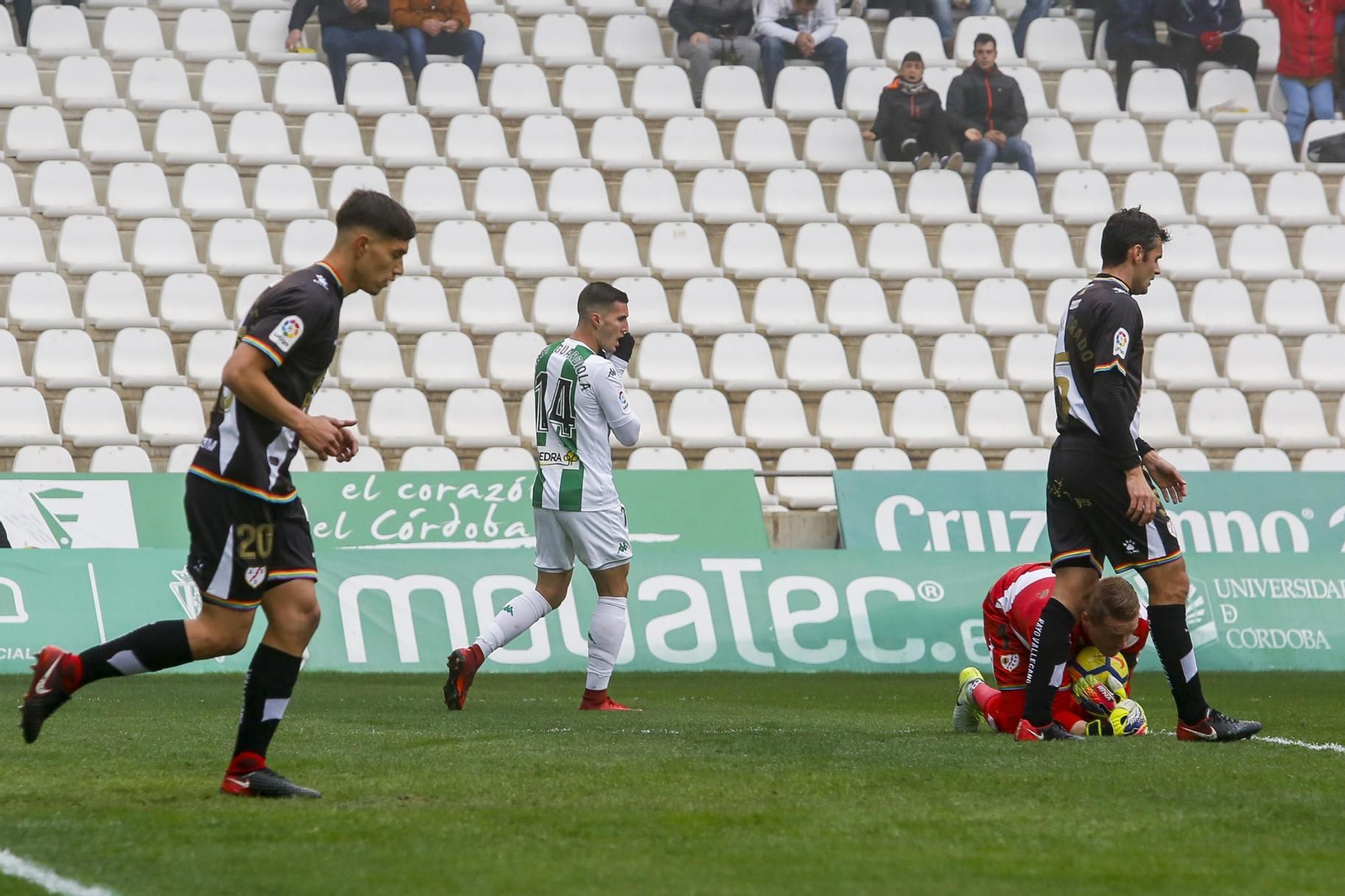 Las imágenes del Córdoba-Rayo Vallecano