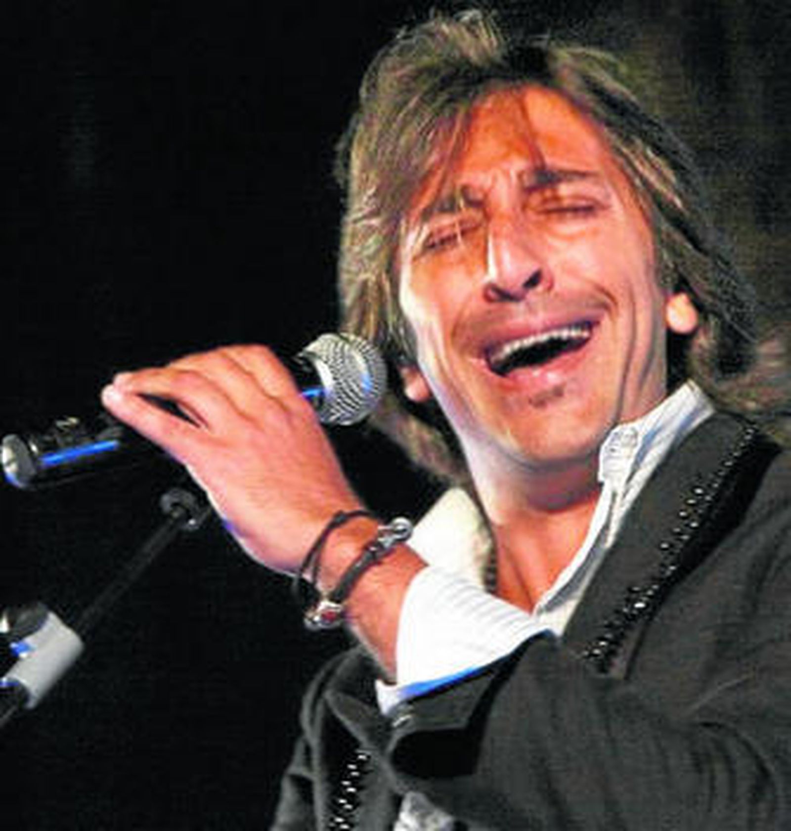 Antonio Carmona en la Plaza de la Catedral.