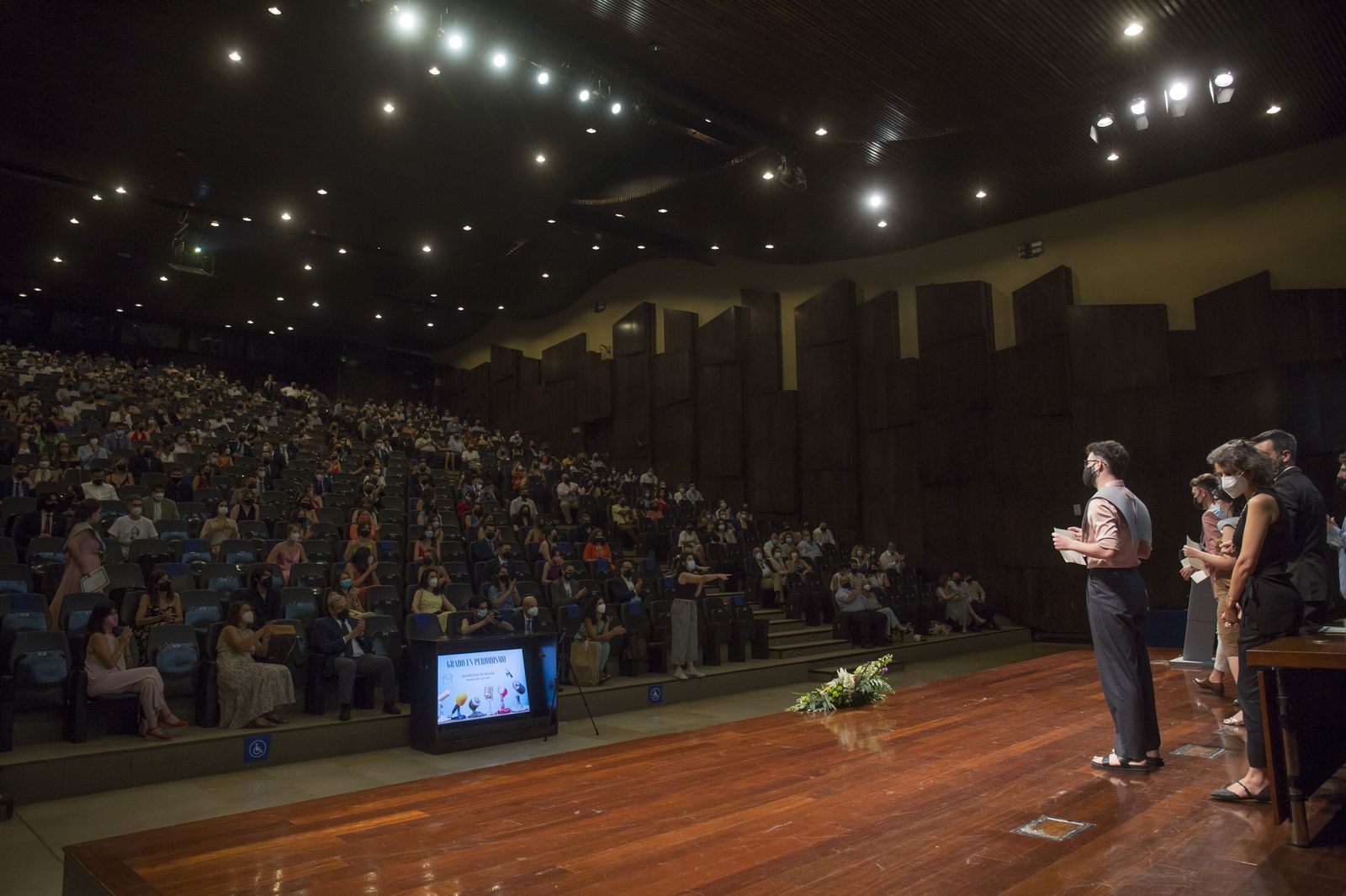 La graduación de los alumnos del Grado de Periodismo de la UMA, en fotos