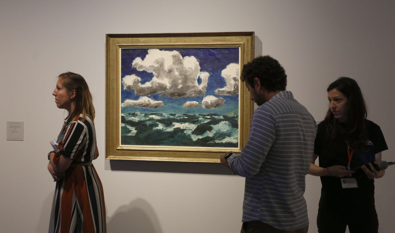 Habrá visitas en formato cara a cara a obras seleccionadas de la exposición 'Azul. El color del modernismo'.