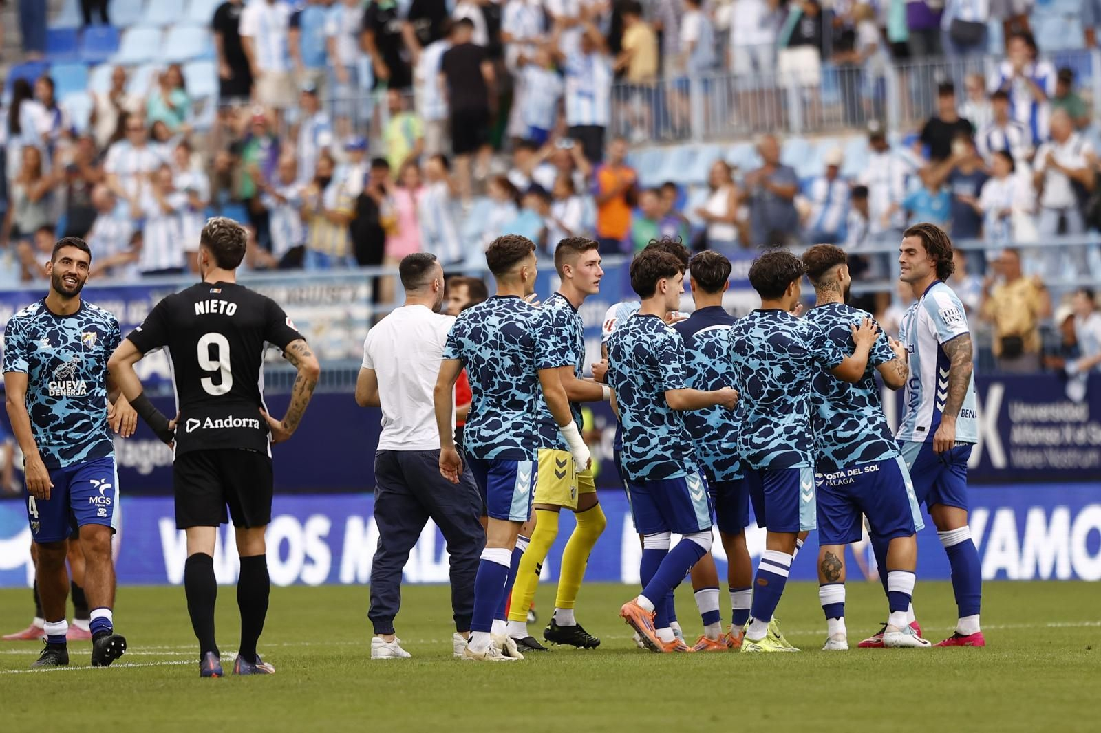 Las fotos del Málaga - Andorra