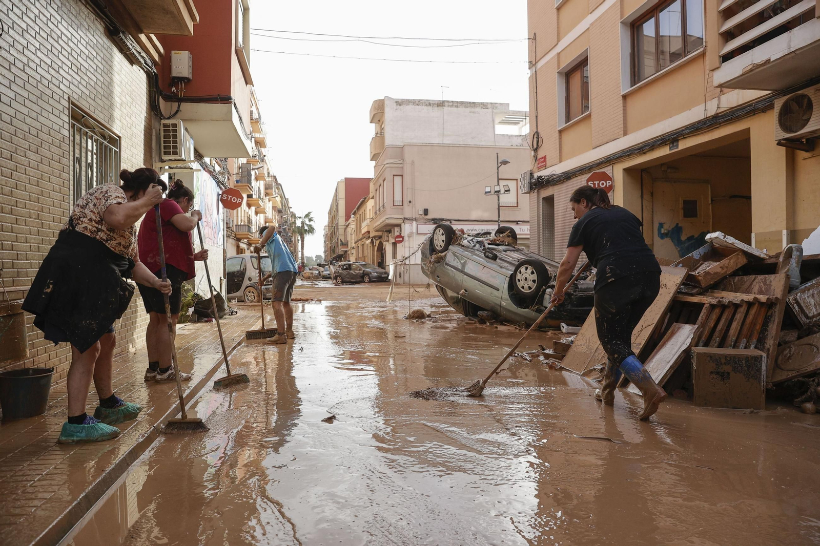 Las imágenes de las devastadoras consecuencias de la DANA en Valencia