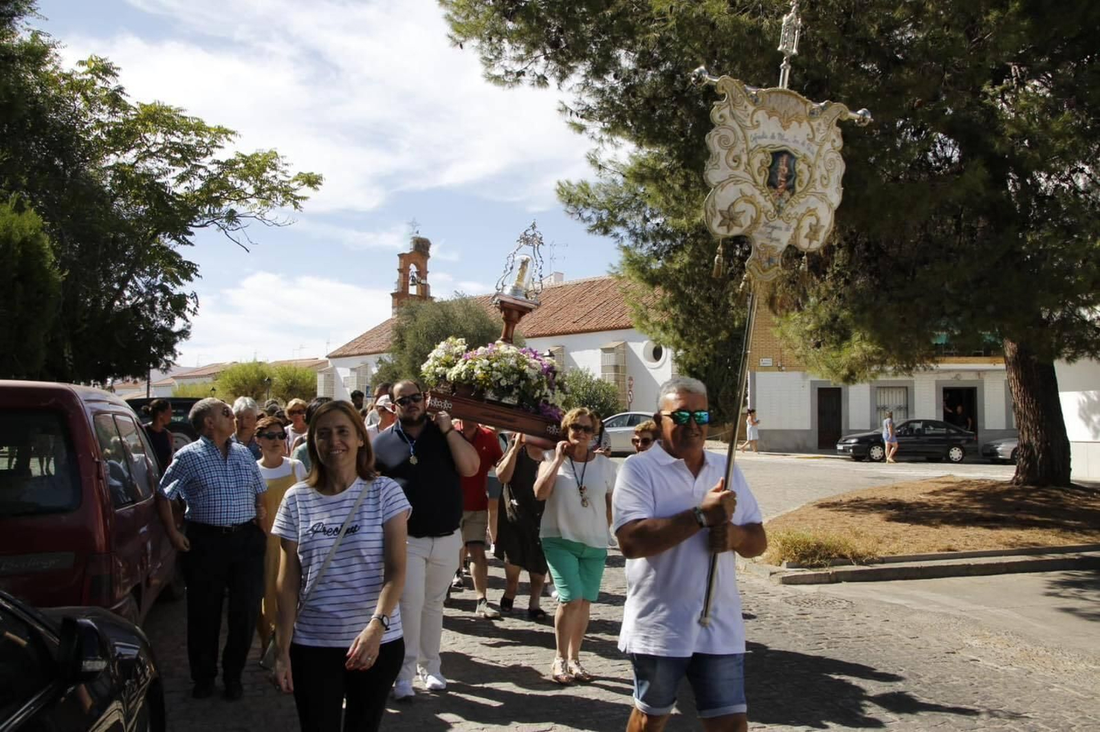 Hinojosa del Duque despide a la Virgen de Guía, en imágenes