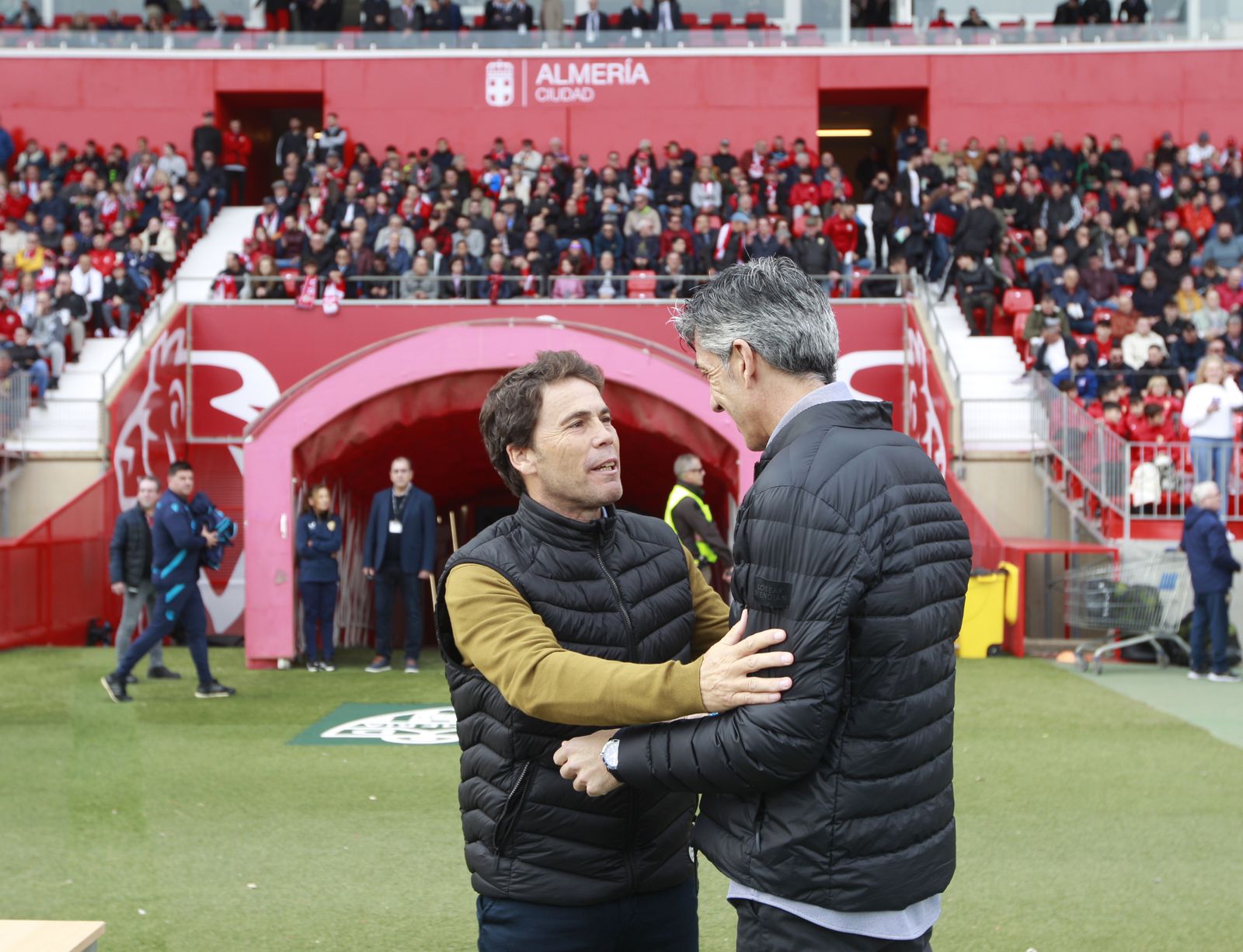 Imágenes del partido U.D. Almería-Real Sociedad