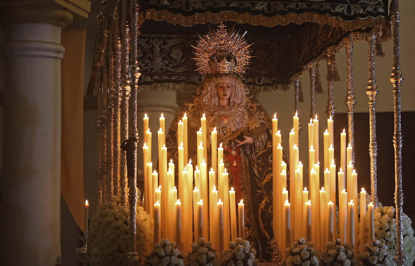Fotos del Viernes Santo en Algeciras: Misericordia y Santo Entierro