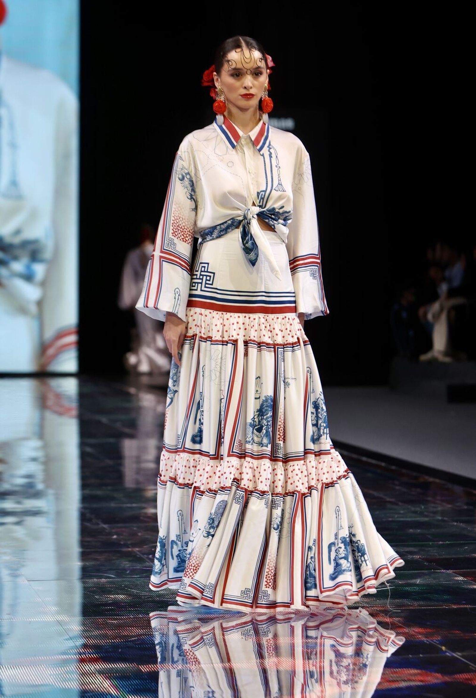 La propuesta de moda flamenca más granadina de Antonio Gutiérrez para esta temporada