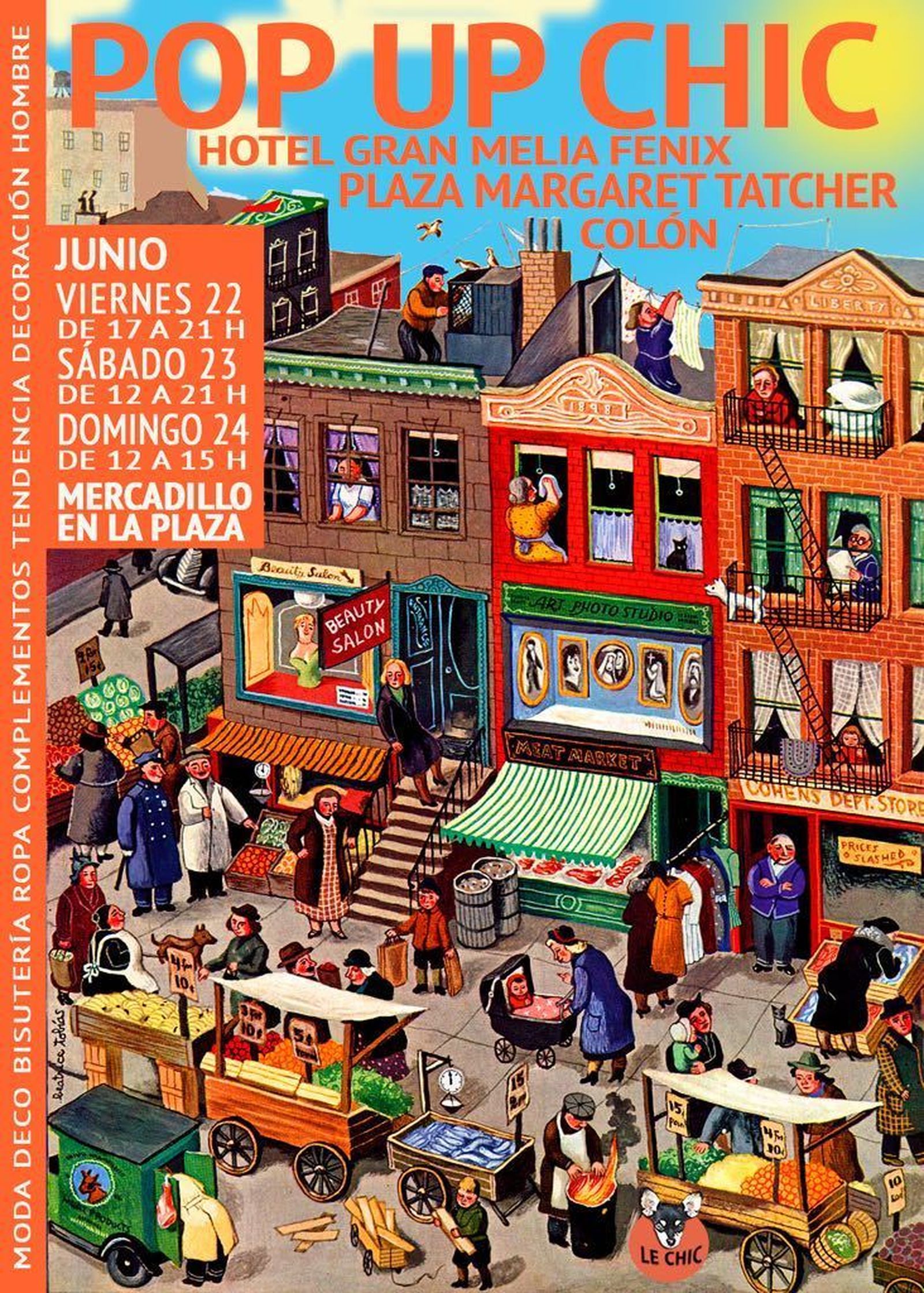 'Pop Up Chic' inaugura en Madrid un verano de compras