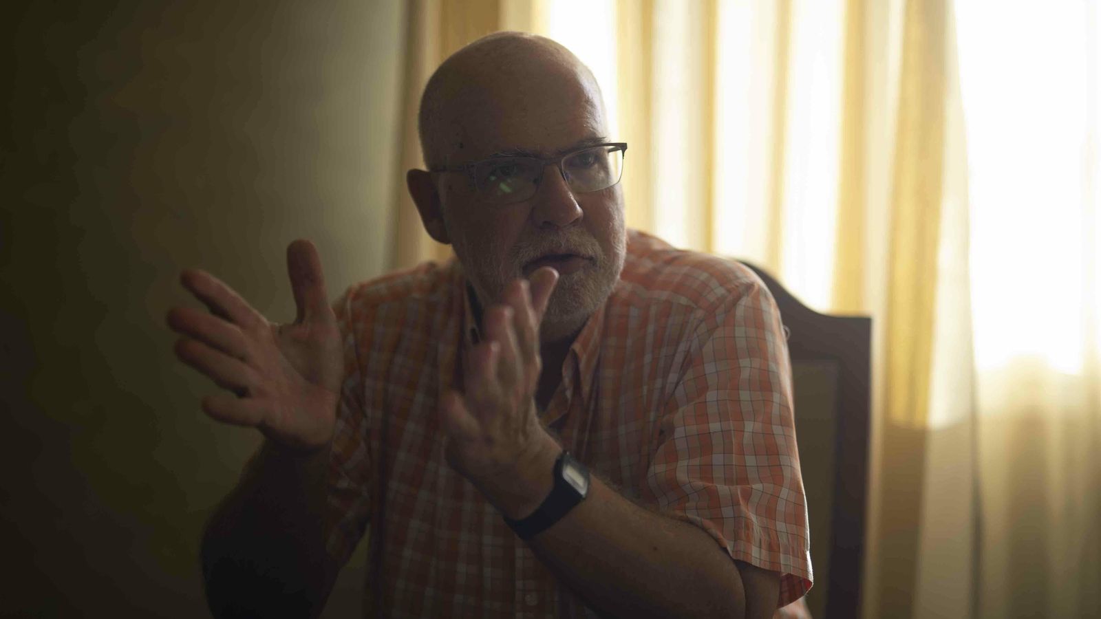 Pedrós, en la redacción de 'el Día'.