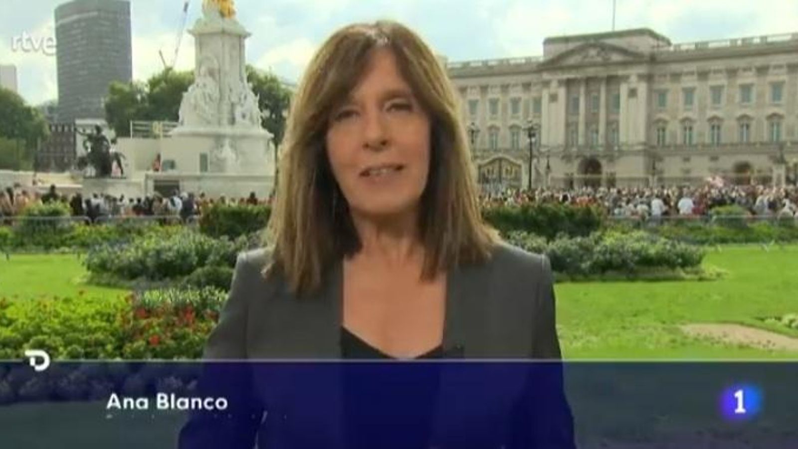 Ana Blanco en conexión desde Londres