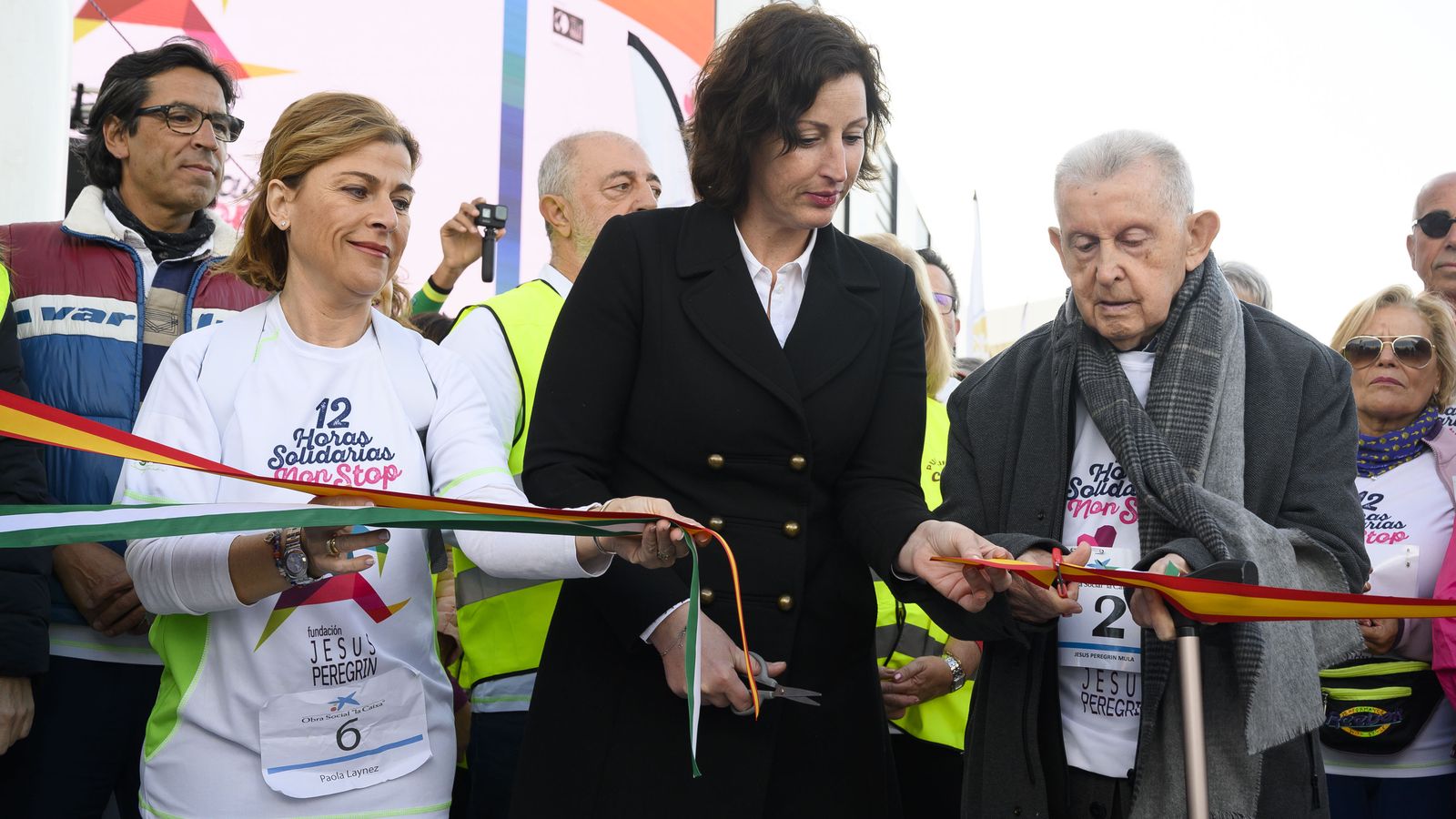 Jesús Peregrín estuvo en el corte de cinta.