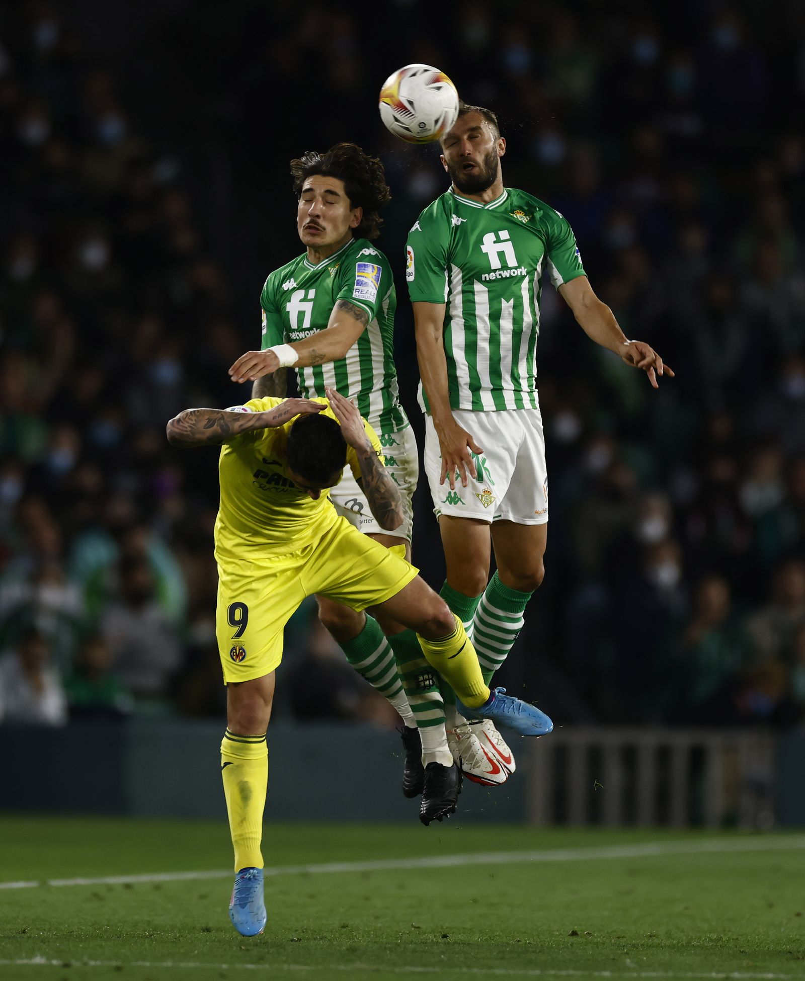 Las imágenes del Betis-Villarreal