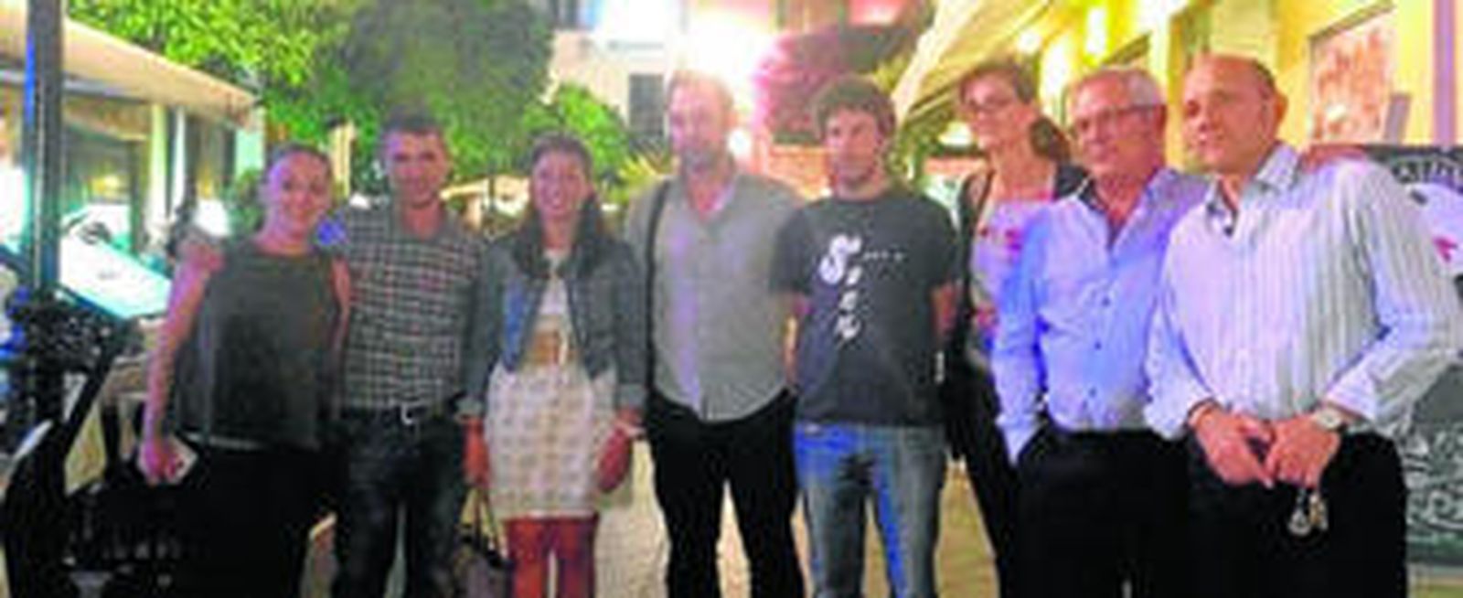 Los representantes de los cuatro partidos durante un encuentro celebrado la semana pasada.