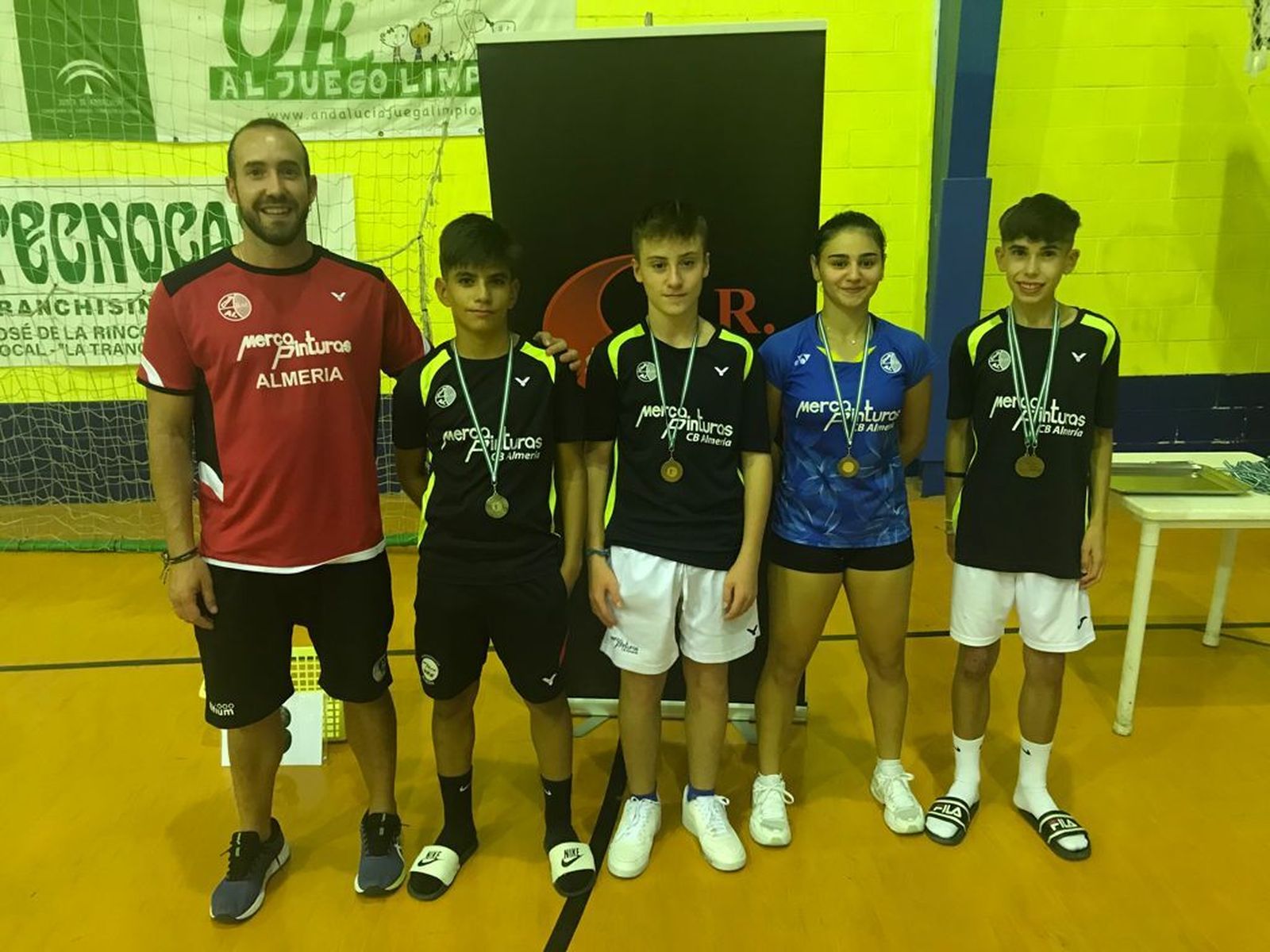 Mercapinturas Almería comienza con éxito la temporada