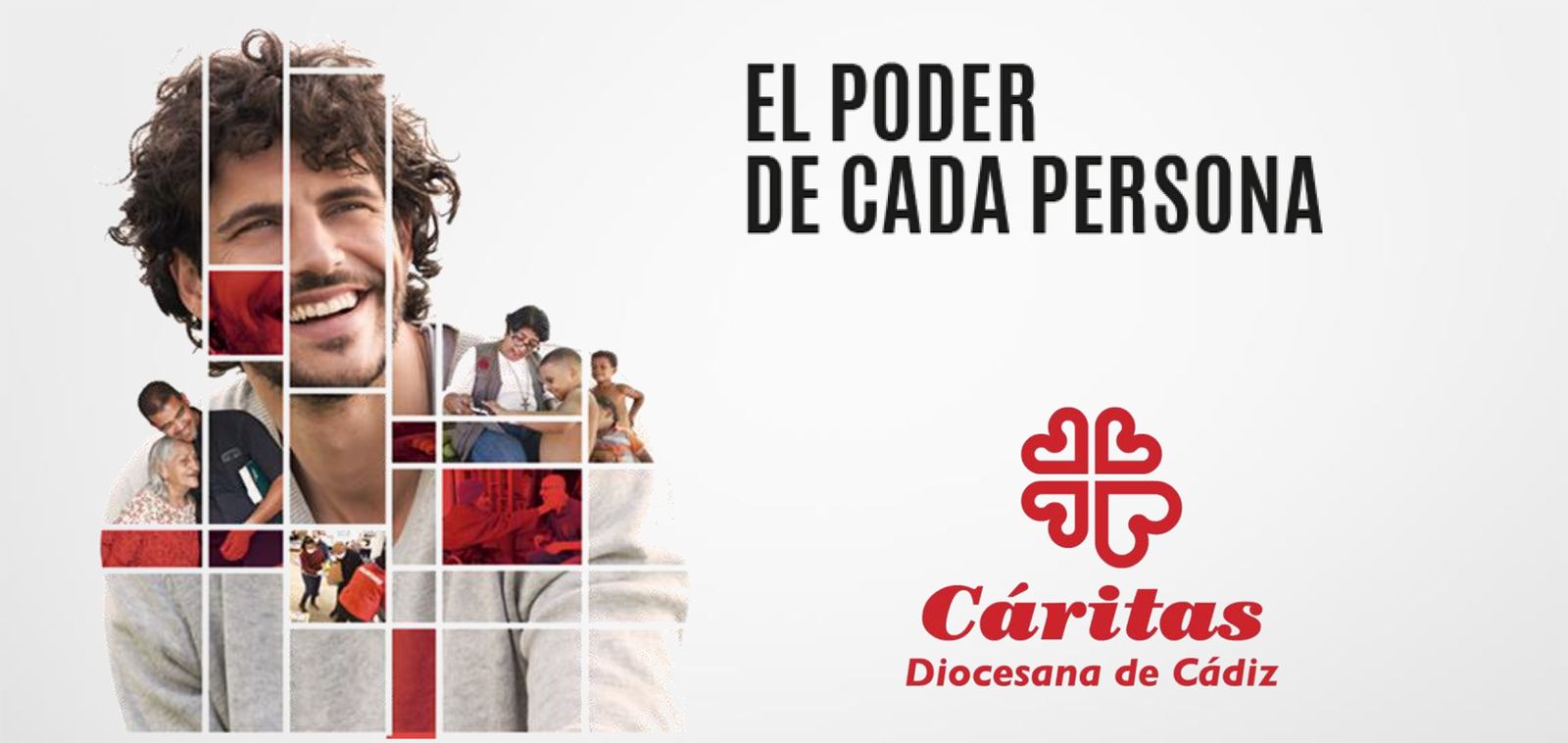 Cartel de la actual campaña de Cáritas.