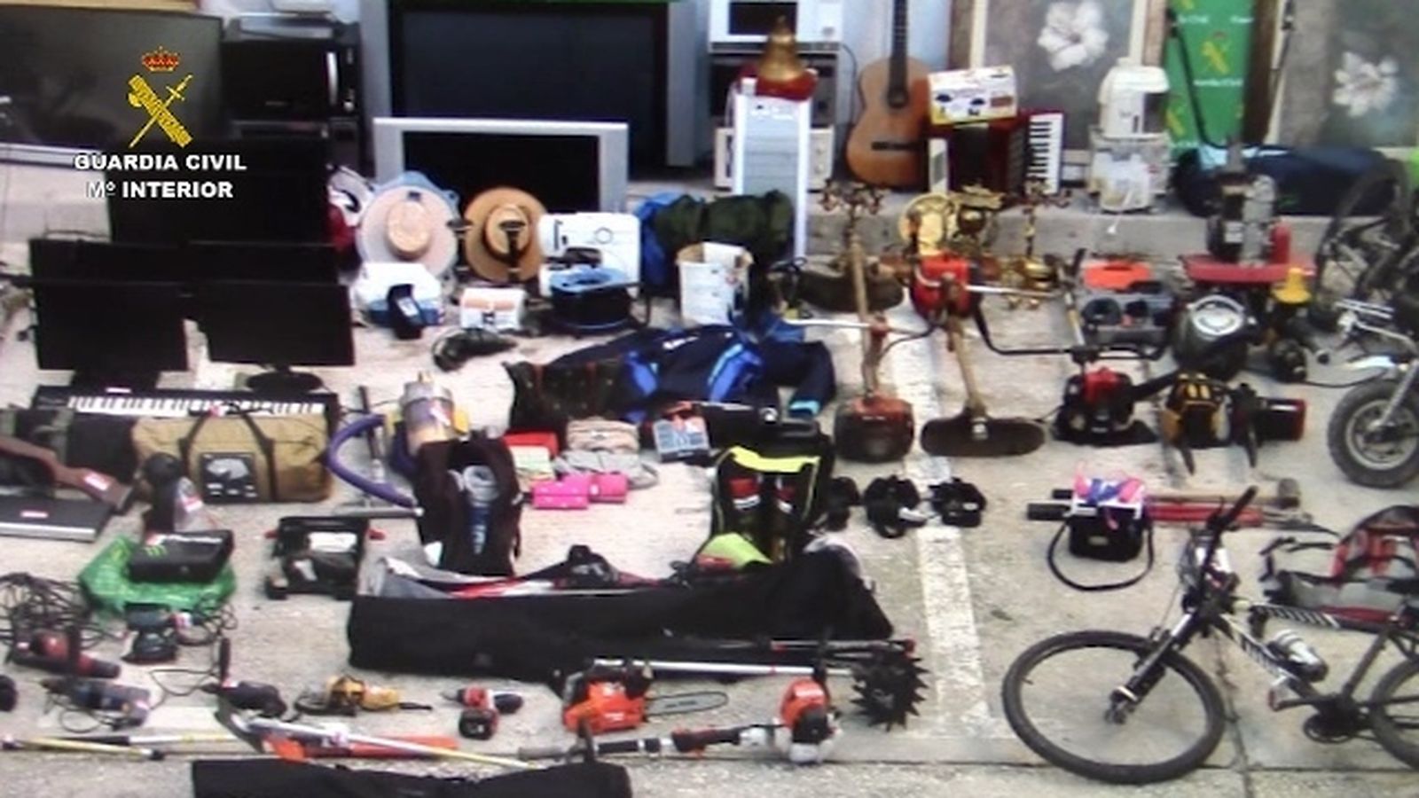 Esclarecen más de 100 robos  tras la detención de 24 personas