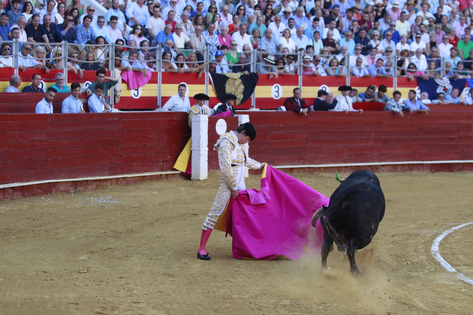 Imágenes del triunfo del torero almeriense Jorge Martínez el día de su alternativa