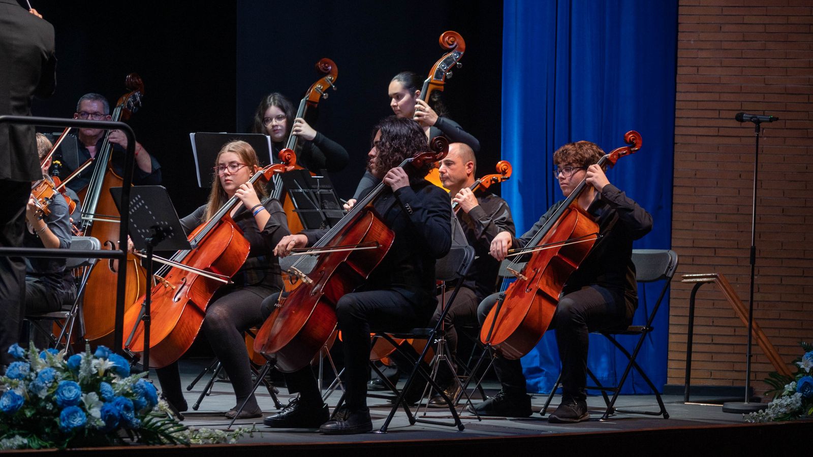 El concierto de la joven orquesta sinfónica de La Línea, en imágenes