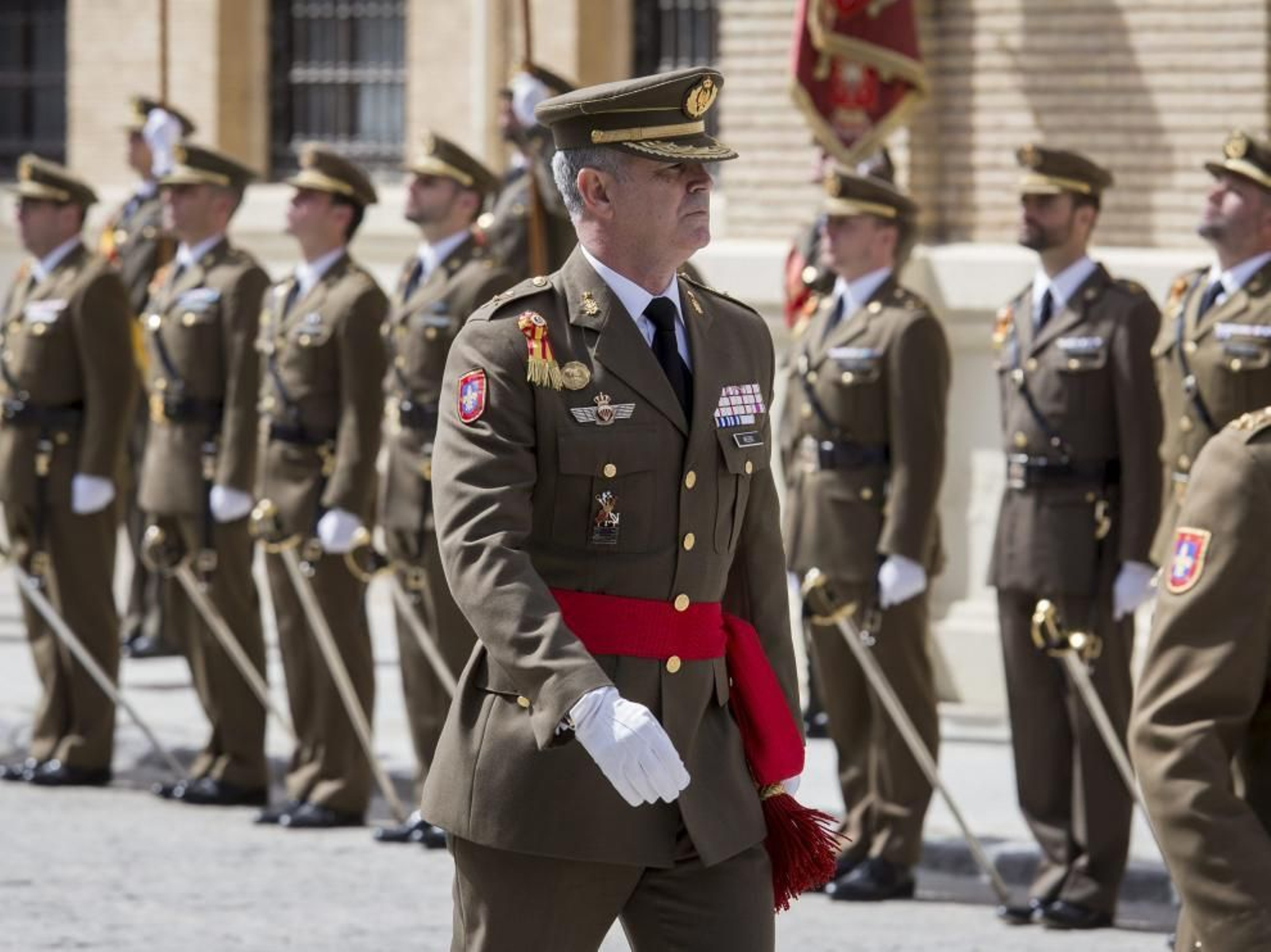 El teniente general Carlos Melero y Claudio, nuevo jefe de la Fuerza Terrestre.