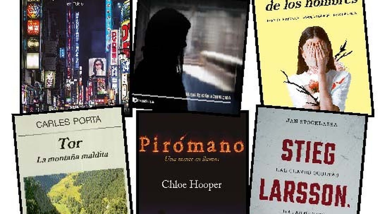 Portada de los libros.