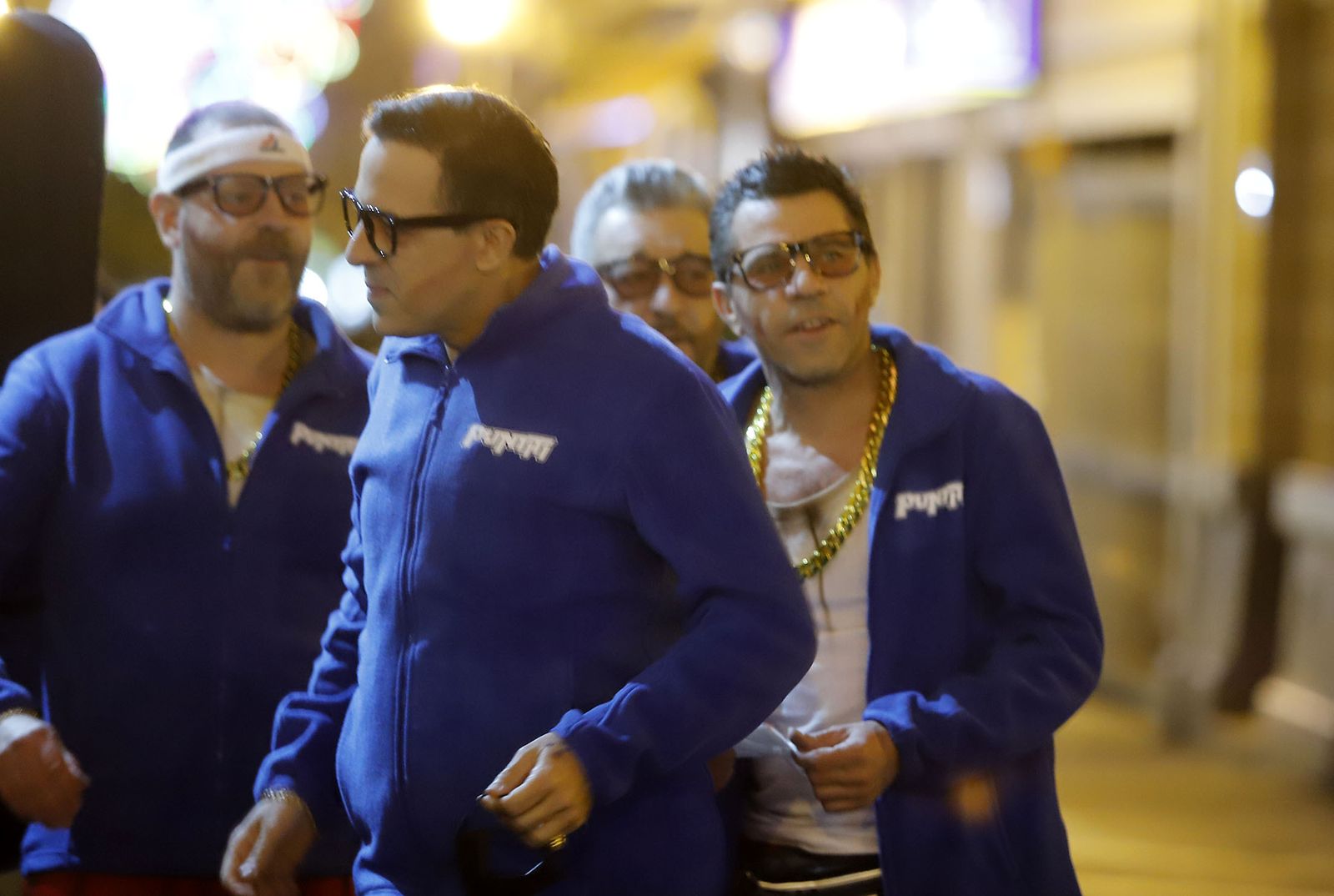 Imágenes del ambiente en el primer día del concurso de agrupaciones del Carnaval Colombino