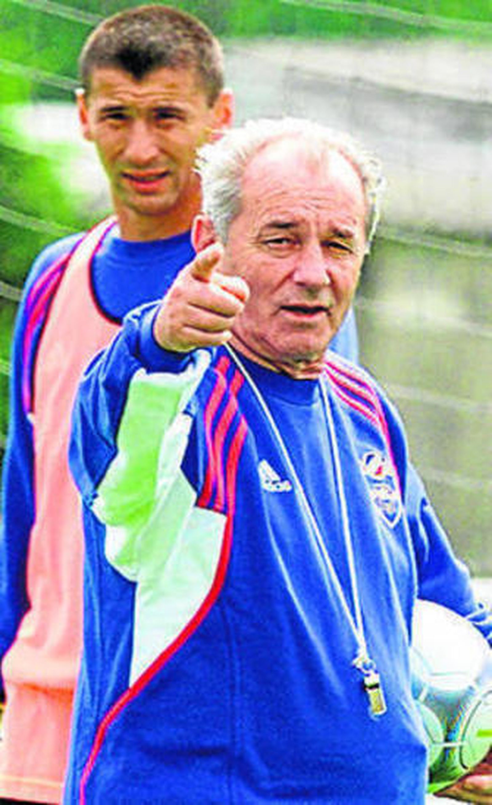 Boskov, en 2000, con Yugoslavia.
