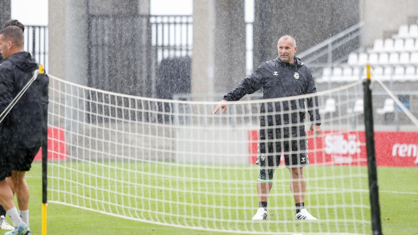 Las fotos del primer entrenamiento de Javi Moreno al frente de la Balona en La Línea