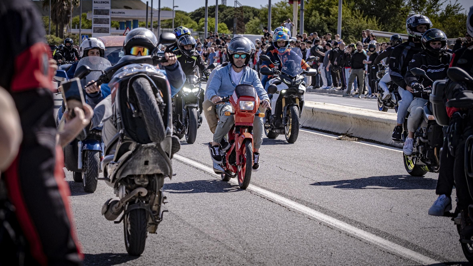 Sábado de Motorada en El Puerto.
