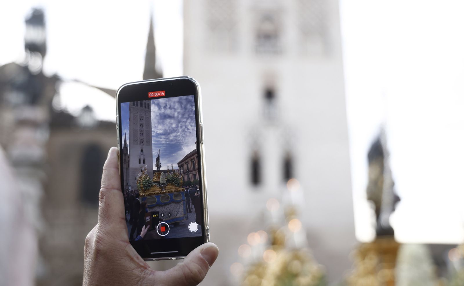 Las imágenes de la procesión de la Virgen Inmaculada Pura y Limpia