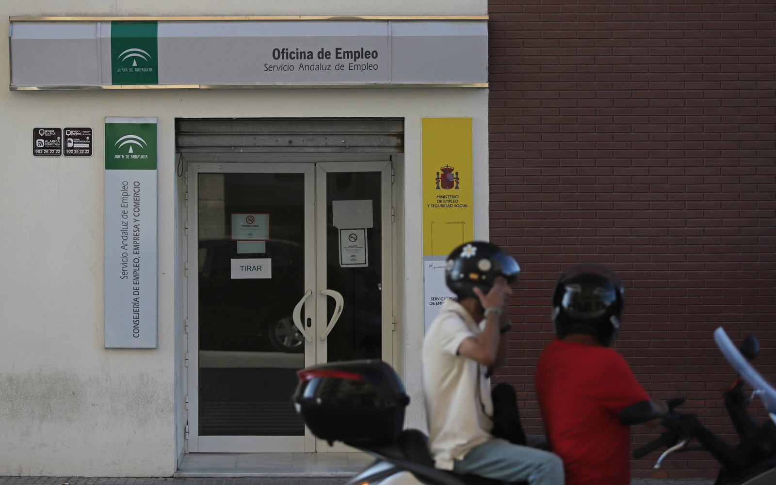 La oficina del Servicio Andaluz de Empleo en Algeciras