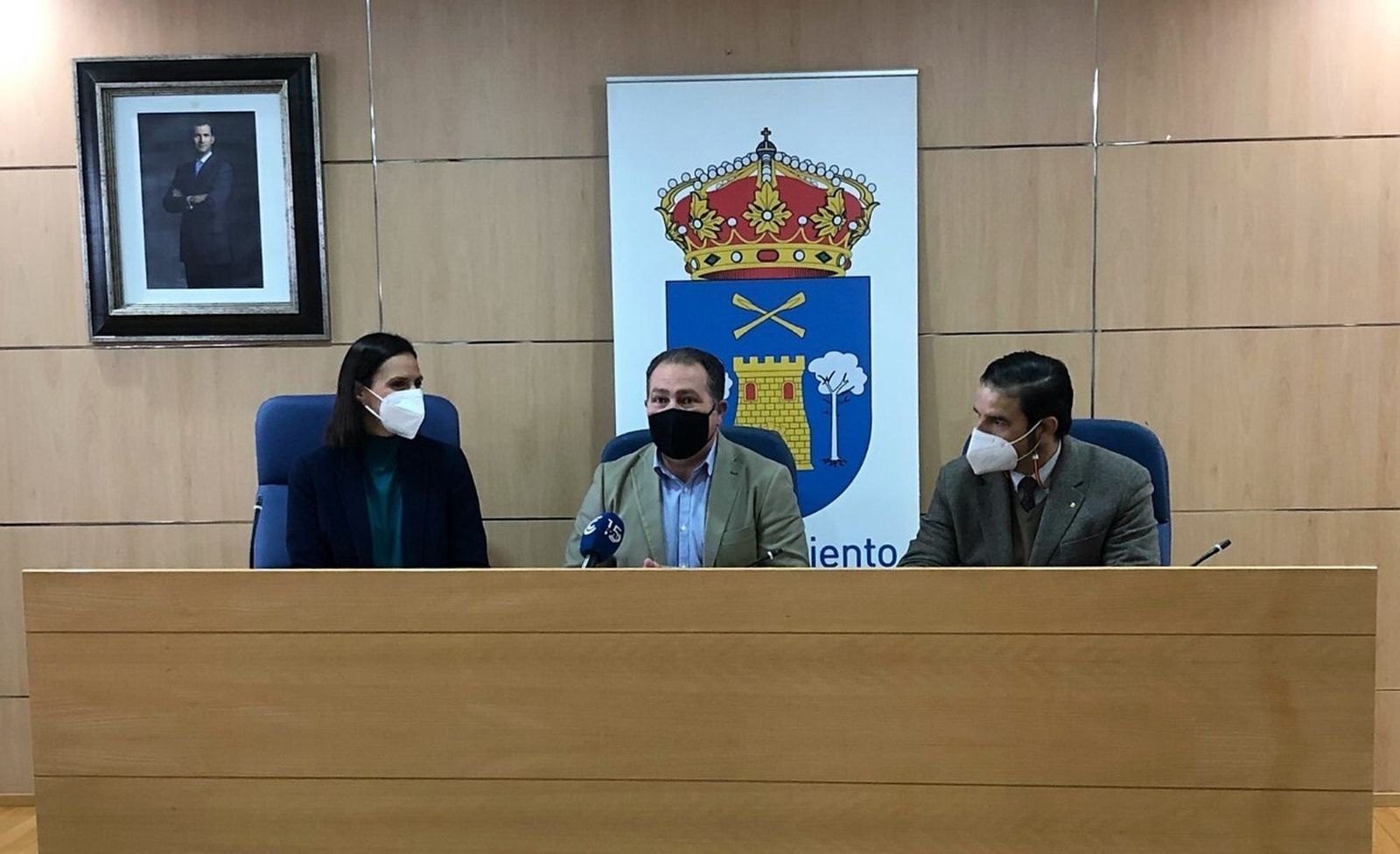 Un momento de la presentación de esta campaña en Aljaraque.