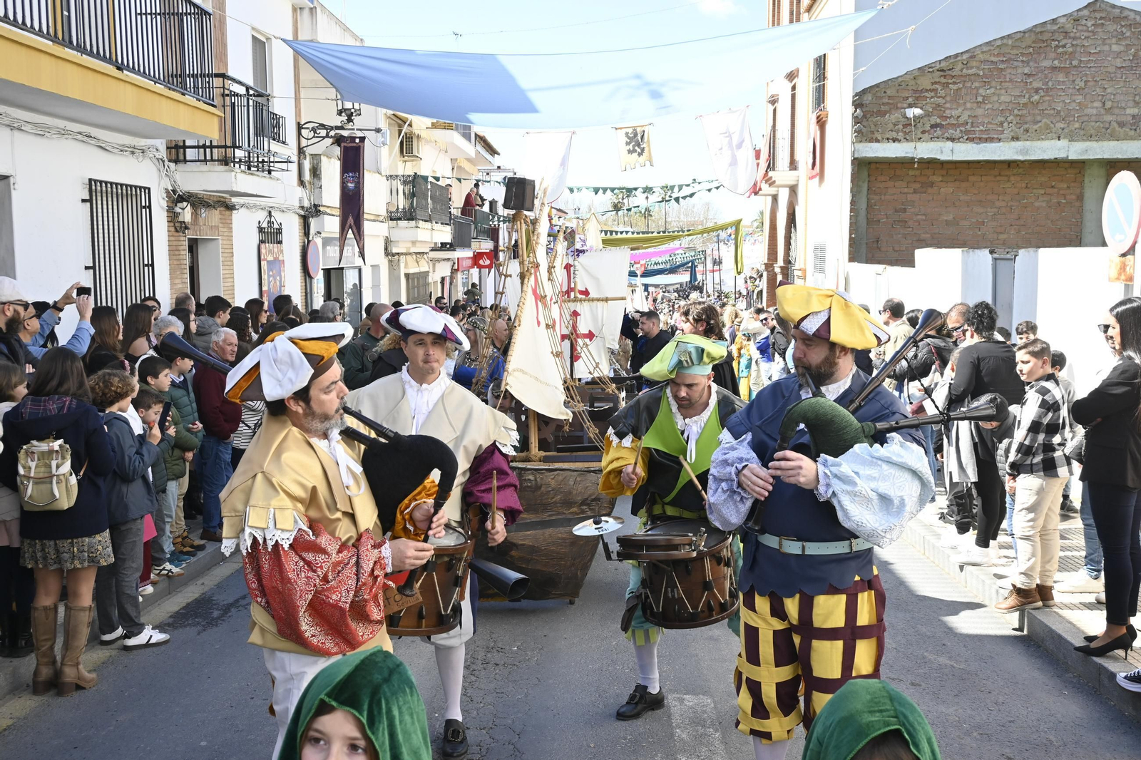 Las mejores imágenes de la Feria Medieval del Descubrimiento en Palos de la Frontera 2025