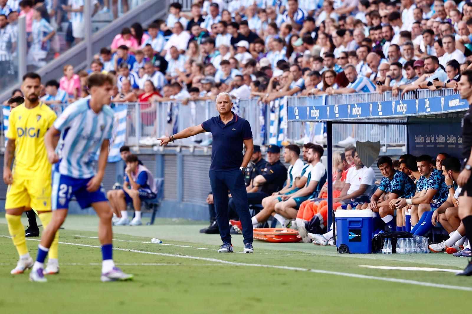 El Málaga CF-Cádiz CF, en fotos