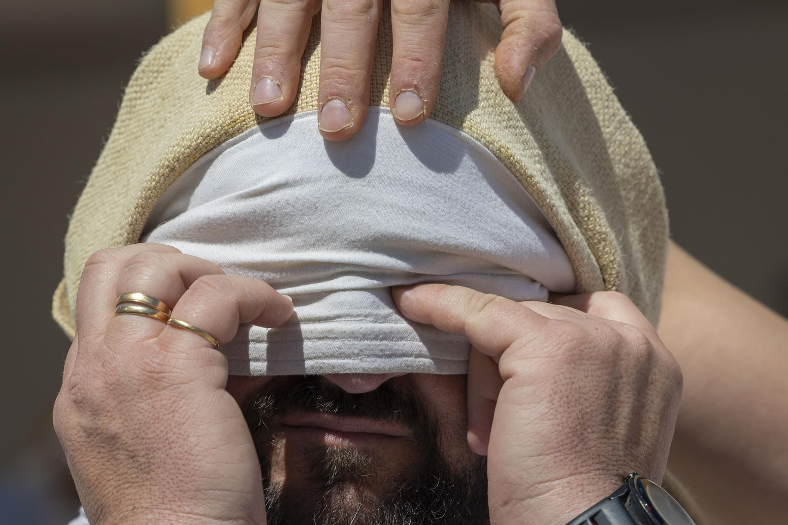 Imágenes de la salida de la Borriquita en la Semana Santa de El Puerto 2025
