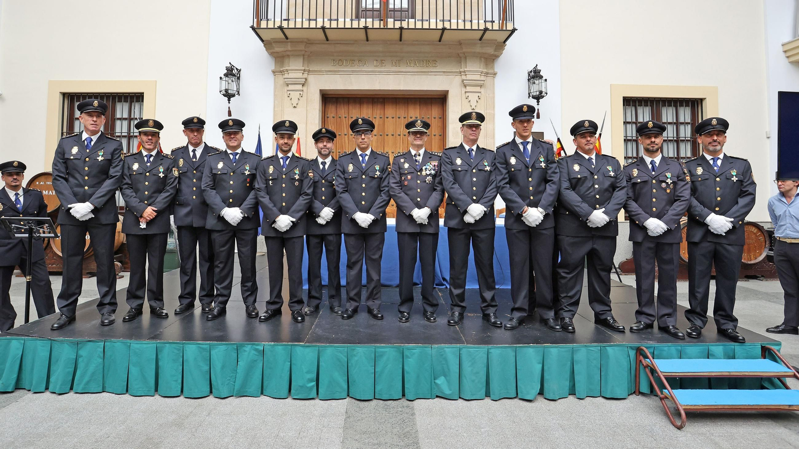 Imágenes del Día de la Policía Nacional en Jerez