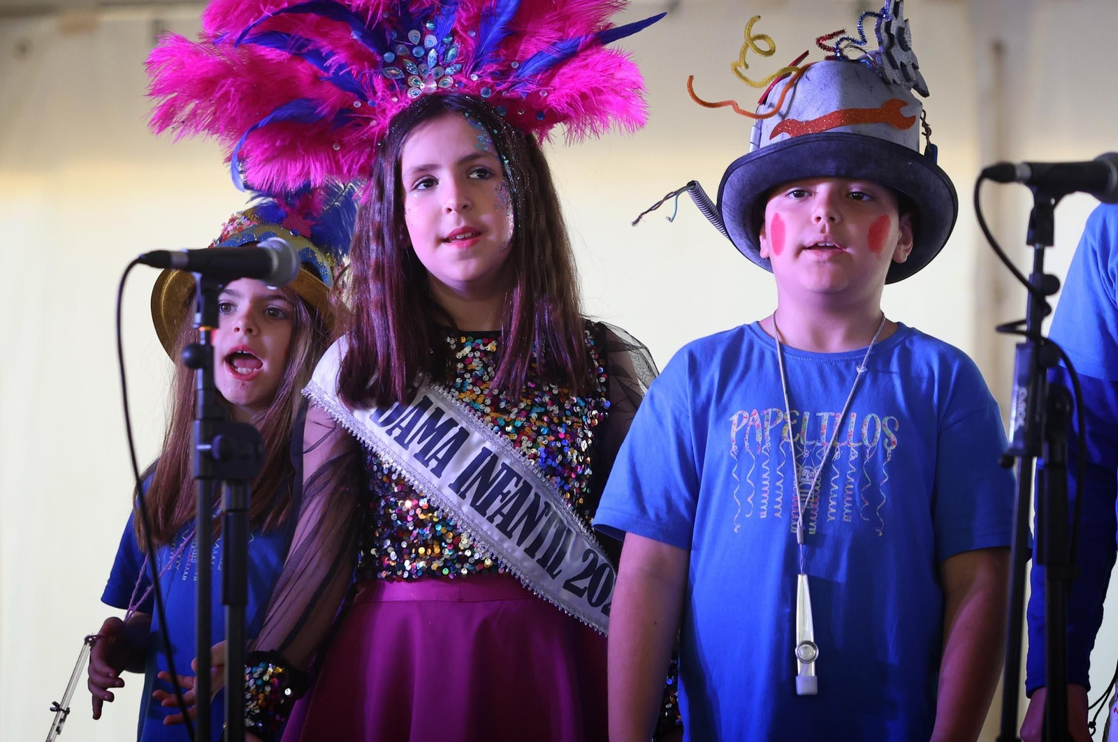 Imágenes del gran ambiente en el carrusel de agrupaciones del Carnaval Colombino 2024