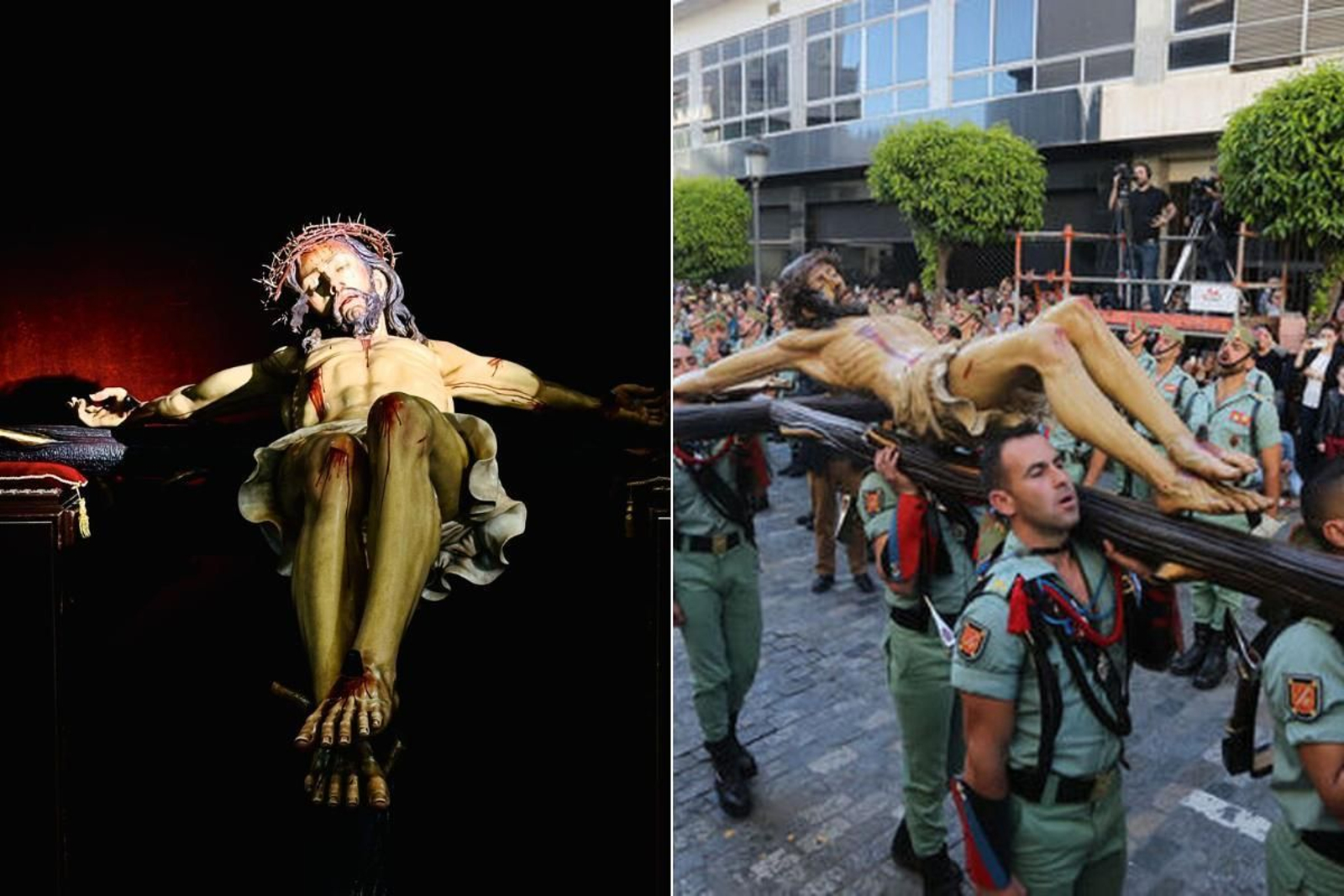 Las bellas imágenes del Cristo de la Vera Cruz por el fotógrafo Miguel Temprano