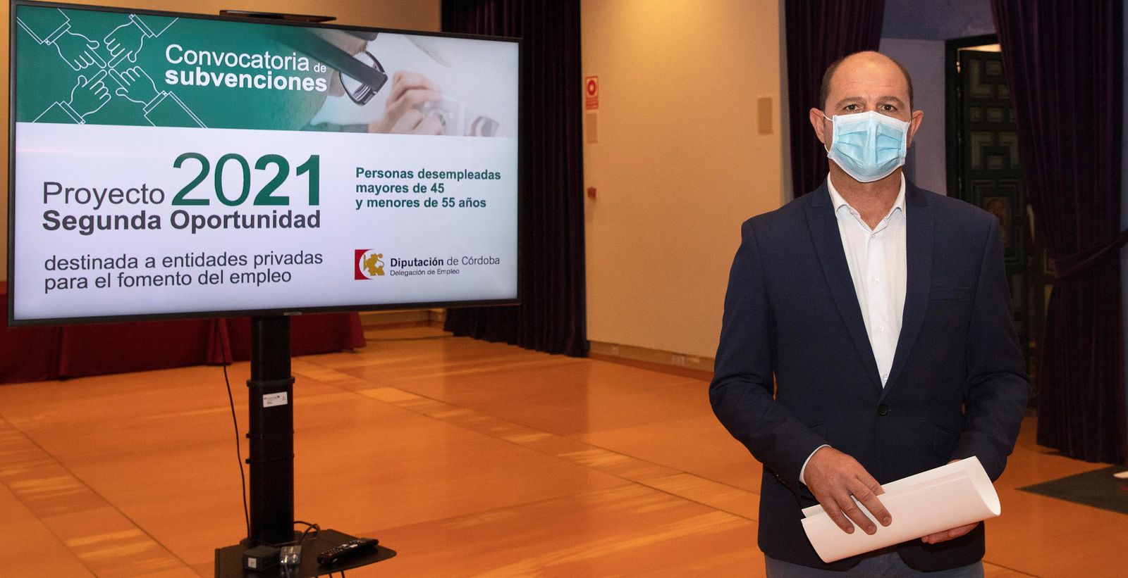 El delegado de Empleo de la Diputación de Córdoba, Miguel Ruz.