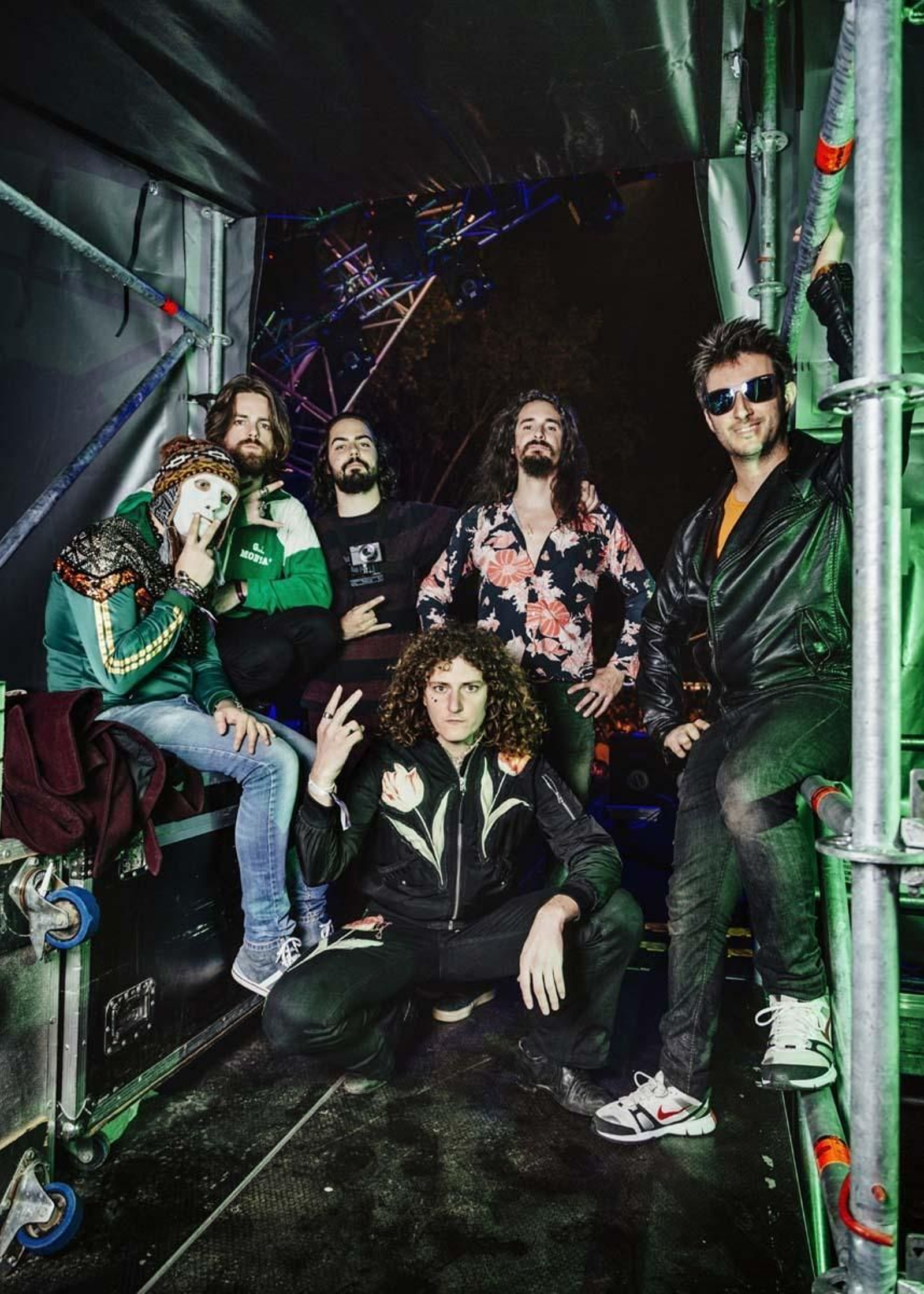 La banda sevillana Derby Motoreta's Burrito Kachimba.