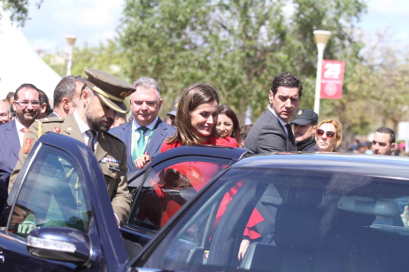Imágenes de la visita de la reina Letizia a Huelva