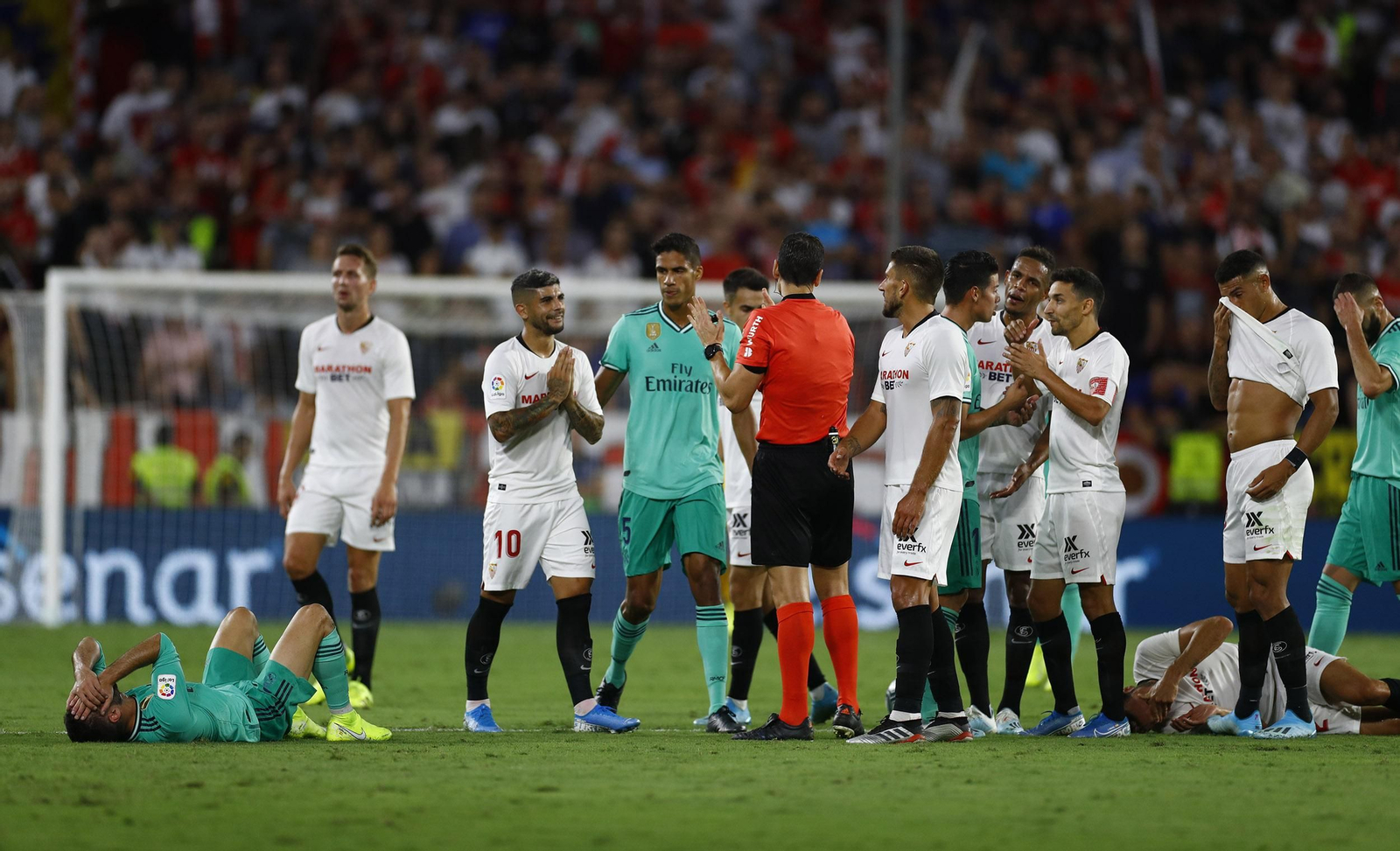 Las imágenes del Sevilla-Real Madrid
