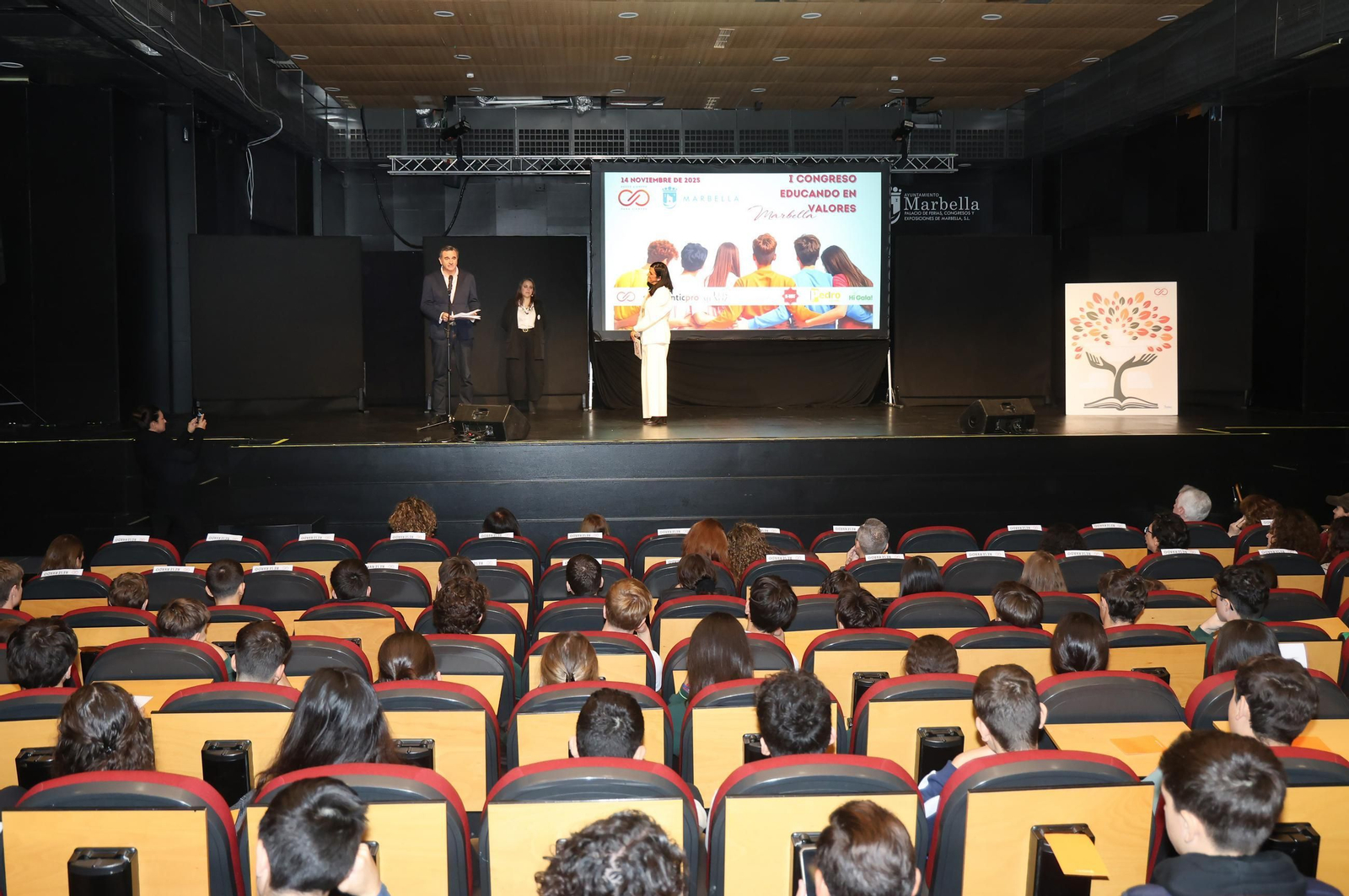 La celebración de la jornada ‘Educando en valores’.