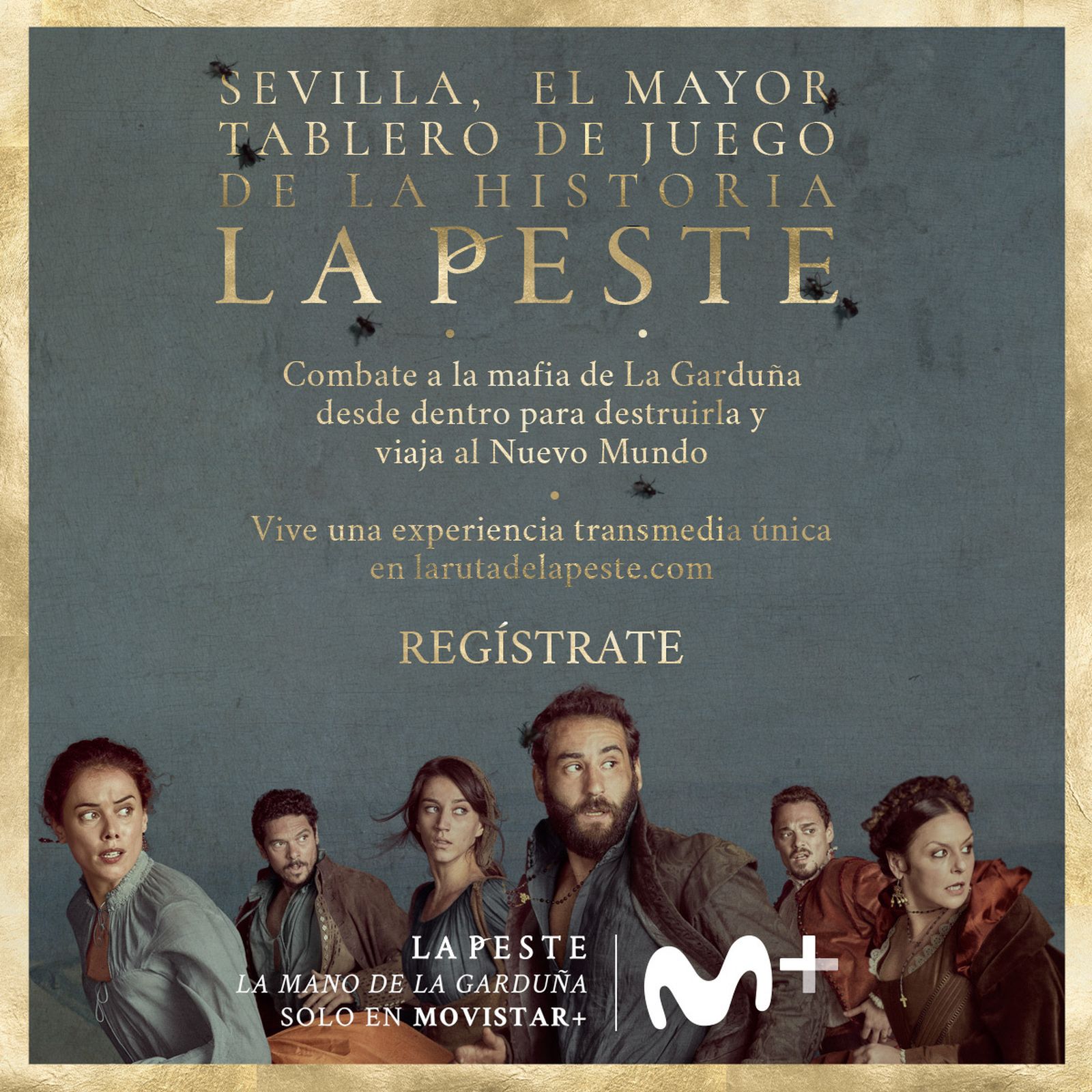 Promoción del juego de 'La Peste'.